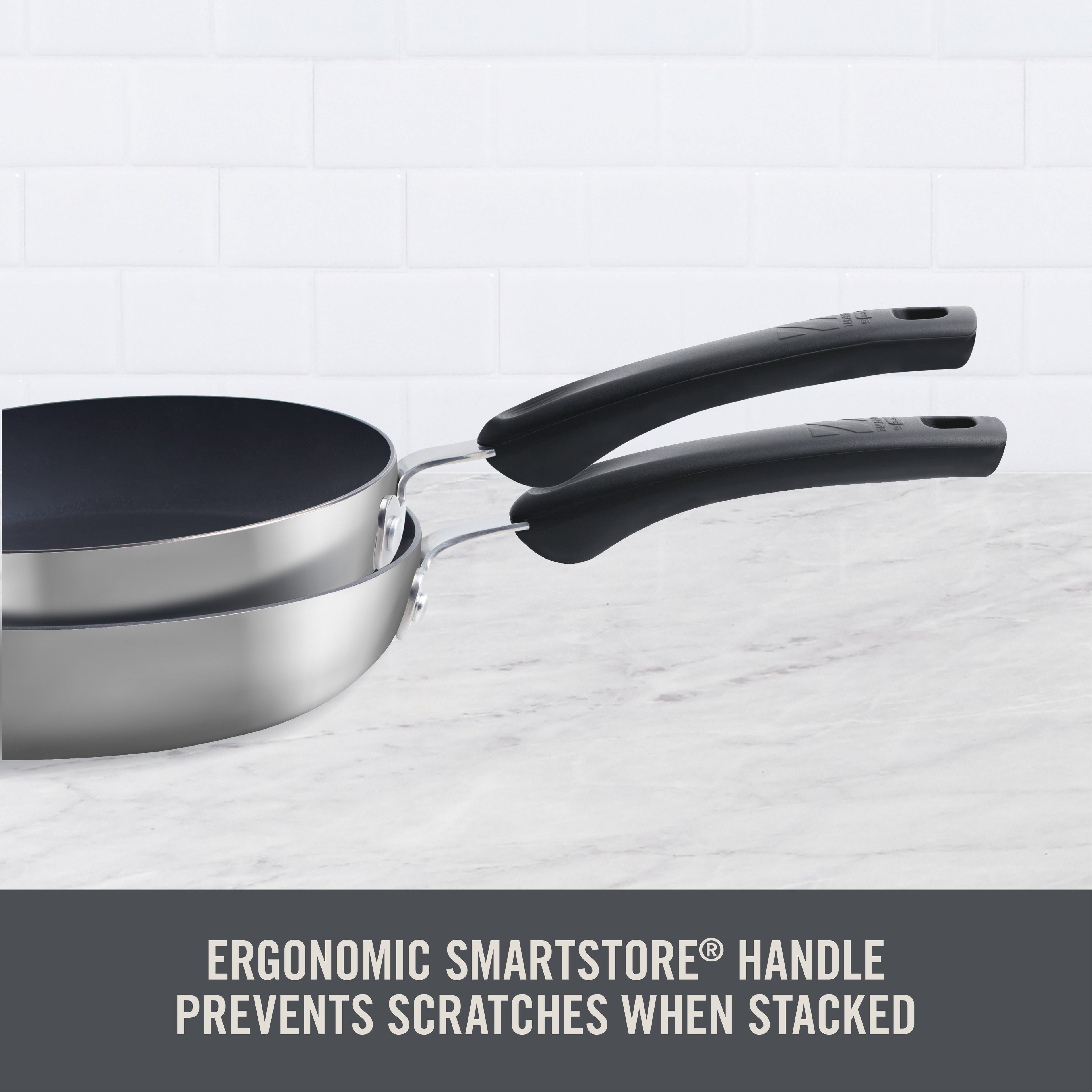 12" TruPro Stainless Steel Fry Pan A8