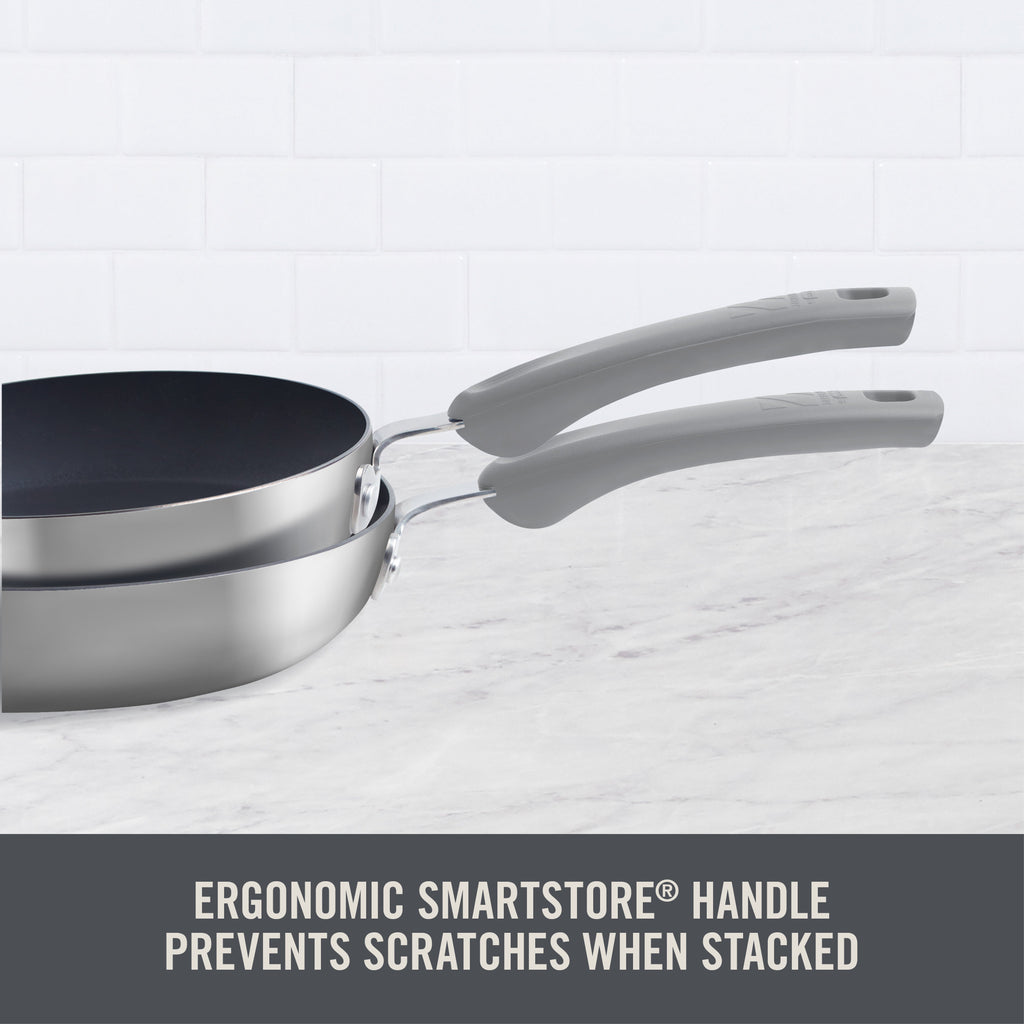 12" TruPro Stainless Steel Fry Pan A8