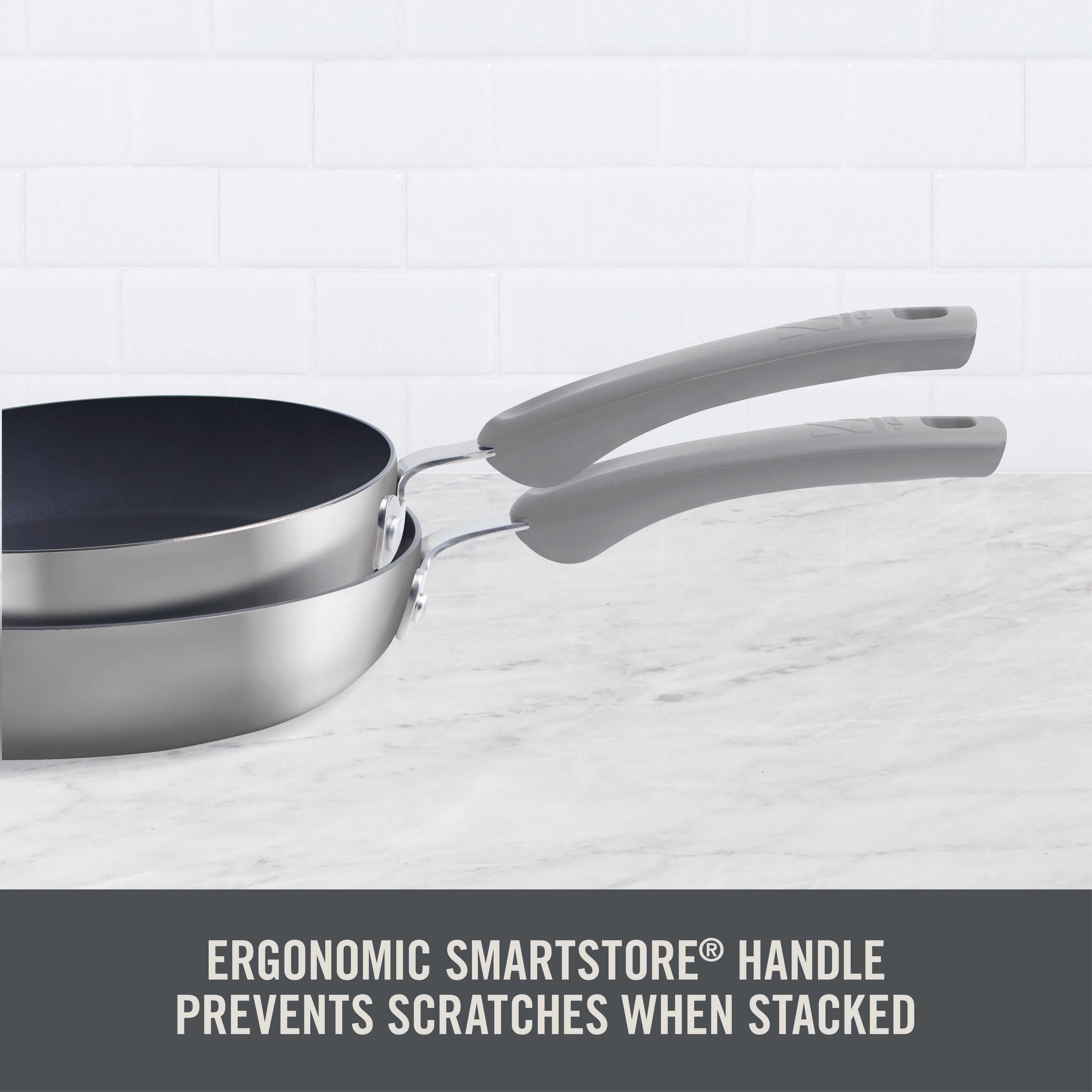 12" TruPro Stainless Steel Fry Pan A8