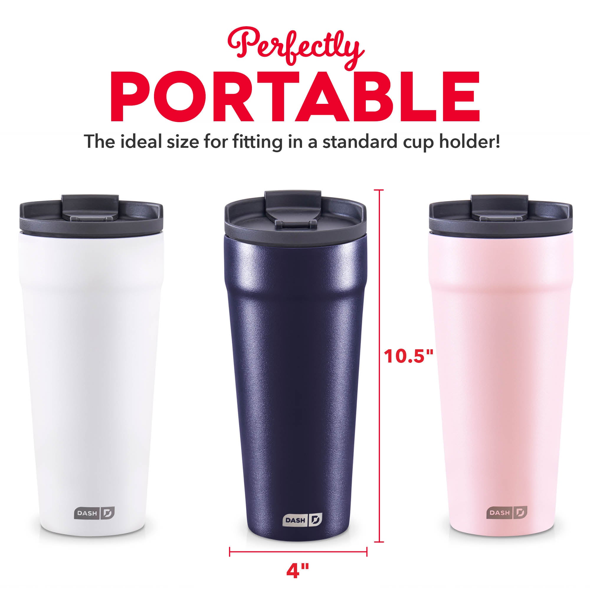 2-in-1 Spill-Proof Insulated Tumbler F0