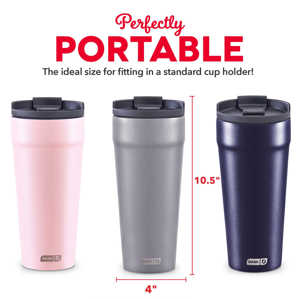 2-in-1 Spill-Proof Insulated Tumbler F0
