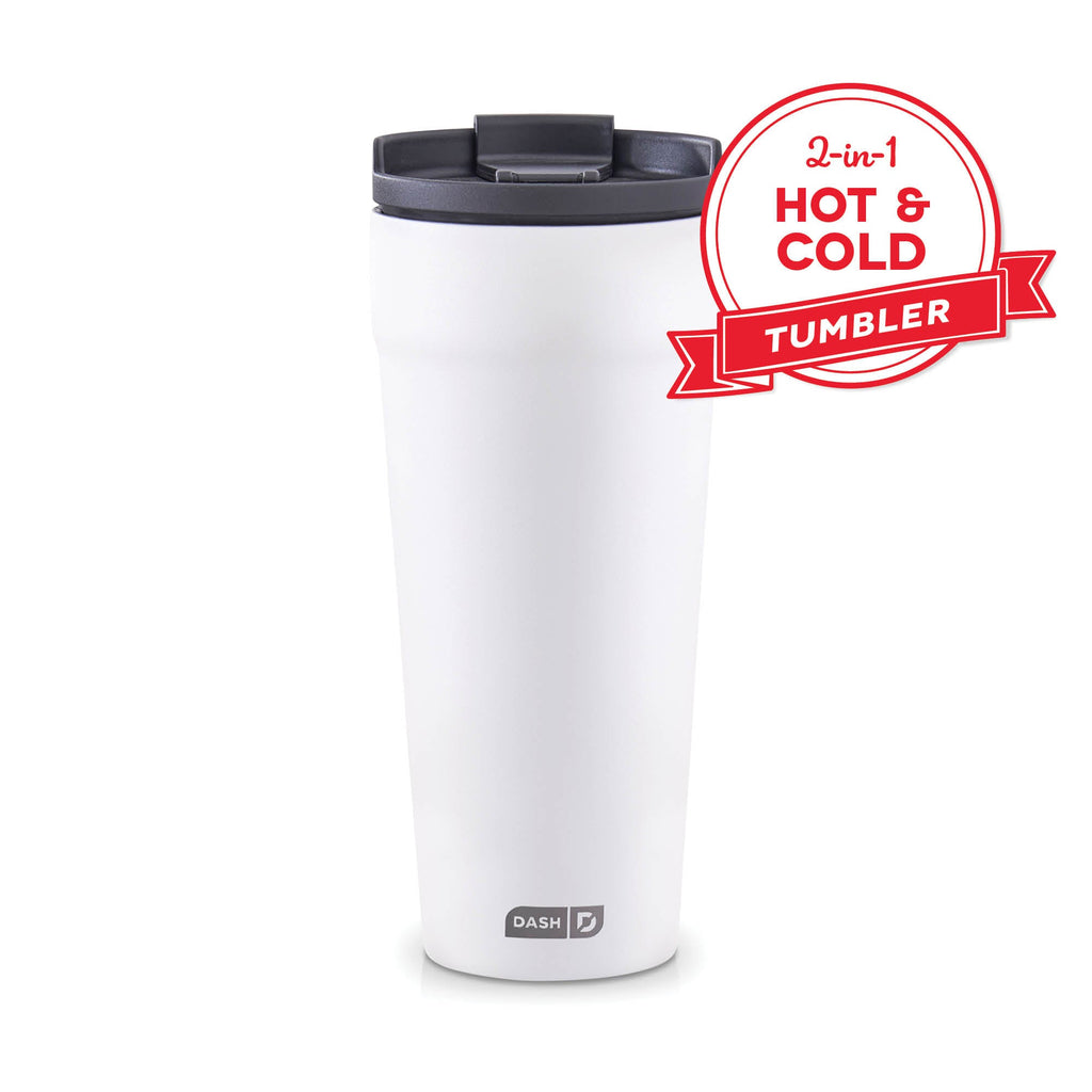 2-in-1 Spill-Proof Insulated Tumbler F0