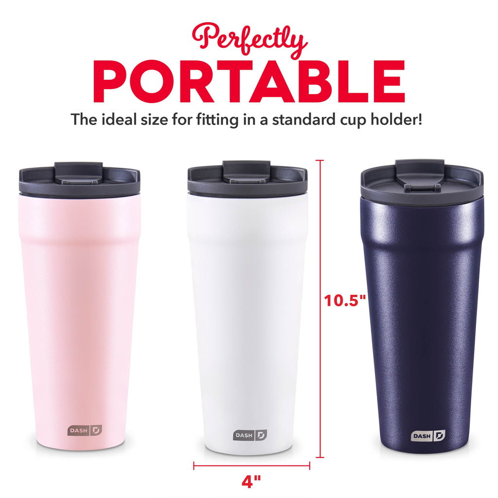 2-in-1 Spill-Proof Insulated Tumbler F0