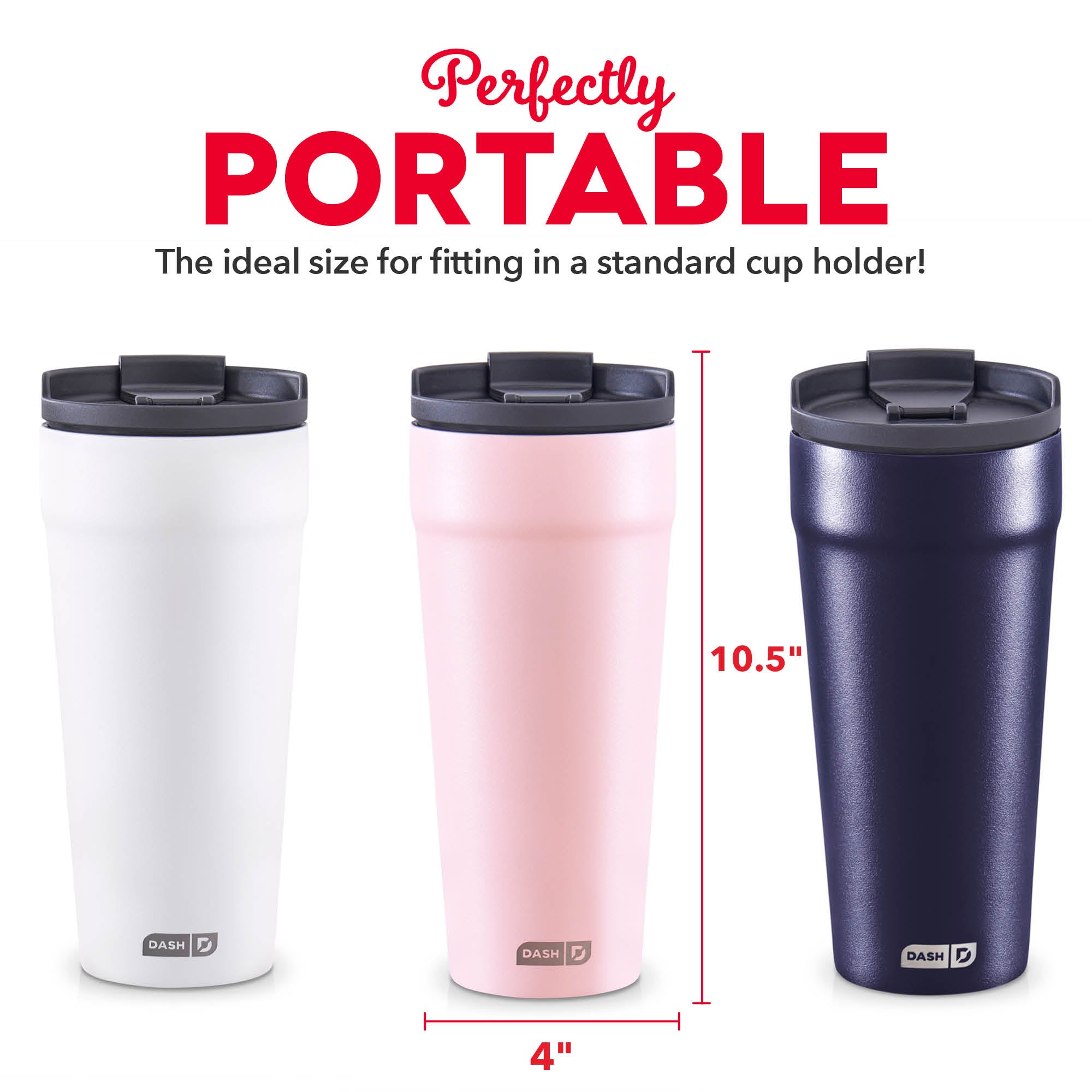 2-in-1 Spill-Proof Insulated Tumbler F0