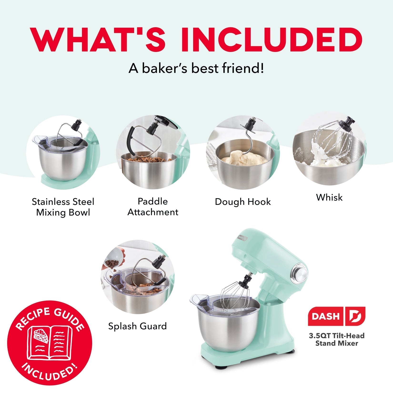 3.5 Qt Tilt Head Stand Mixer B0