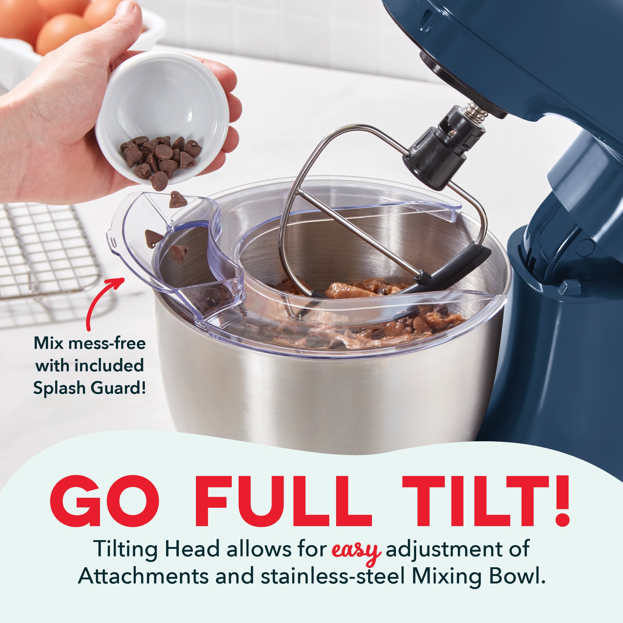 3.5 Qt Tilt Head Stand Mixer B0