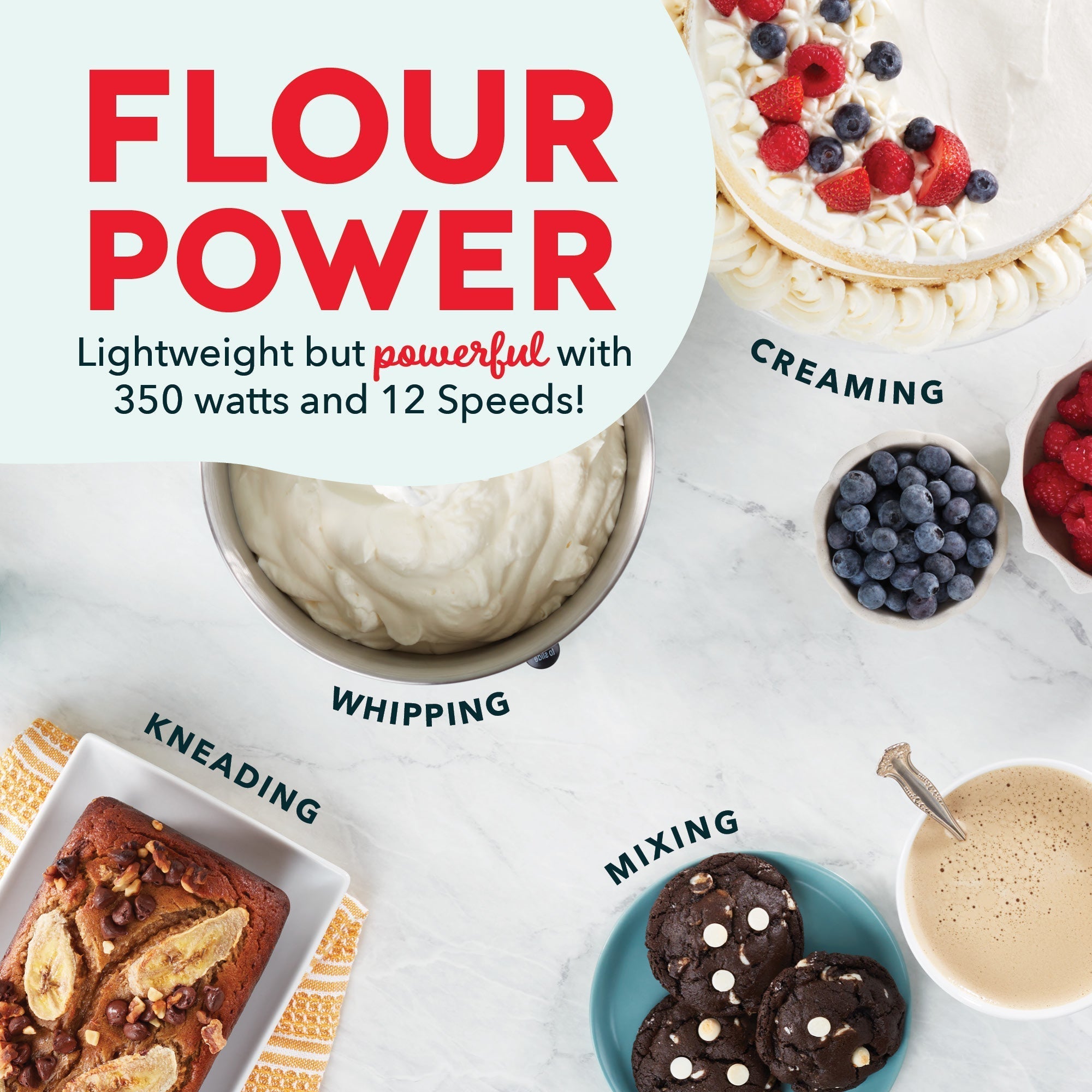 3.5 Qt Tilt Head Stand Mixer B0