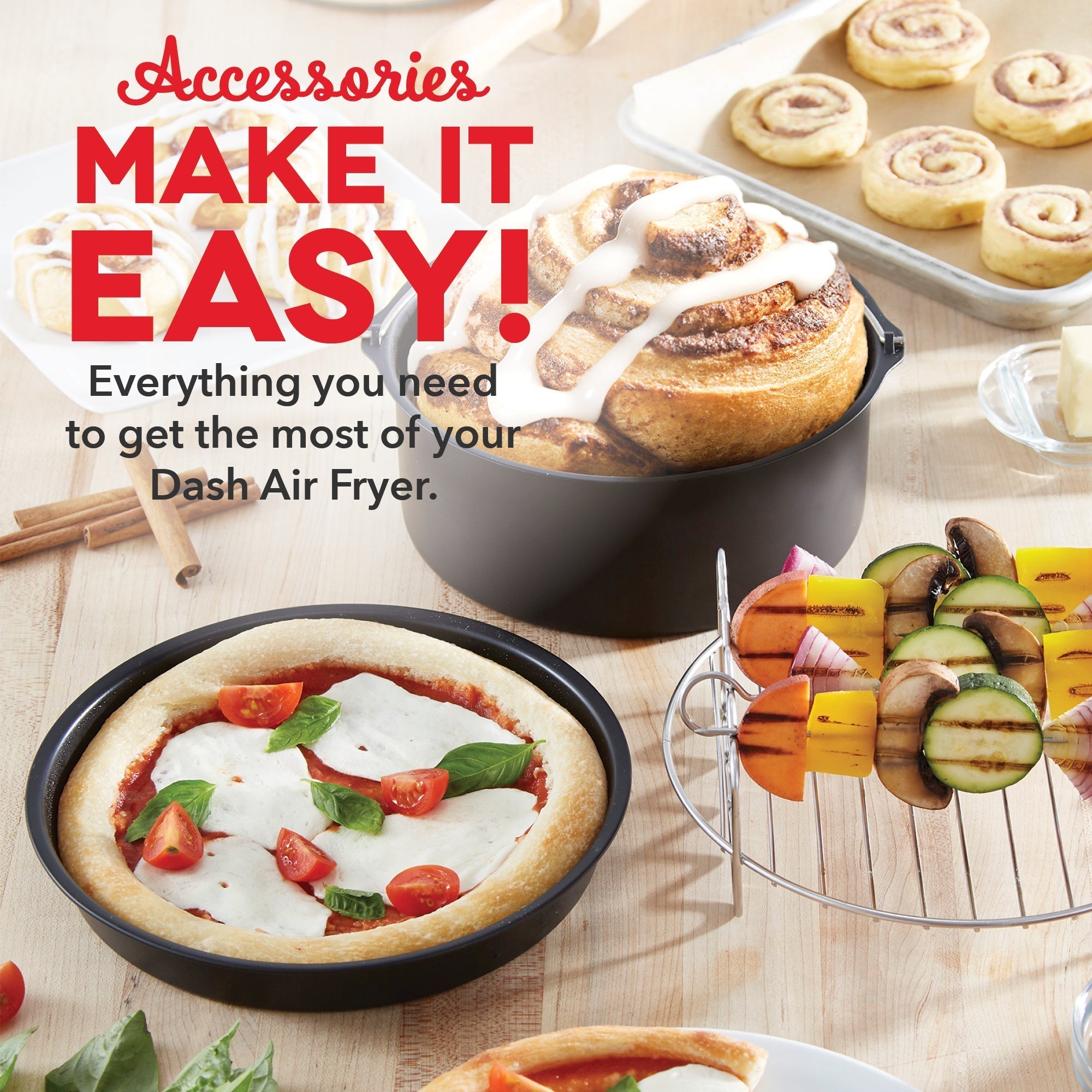 3QT Air Fryer Accessories N2