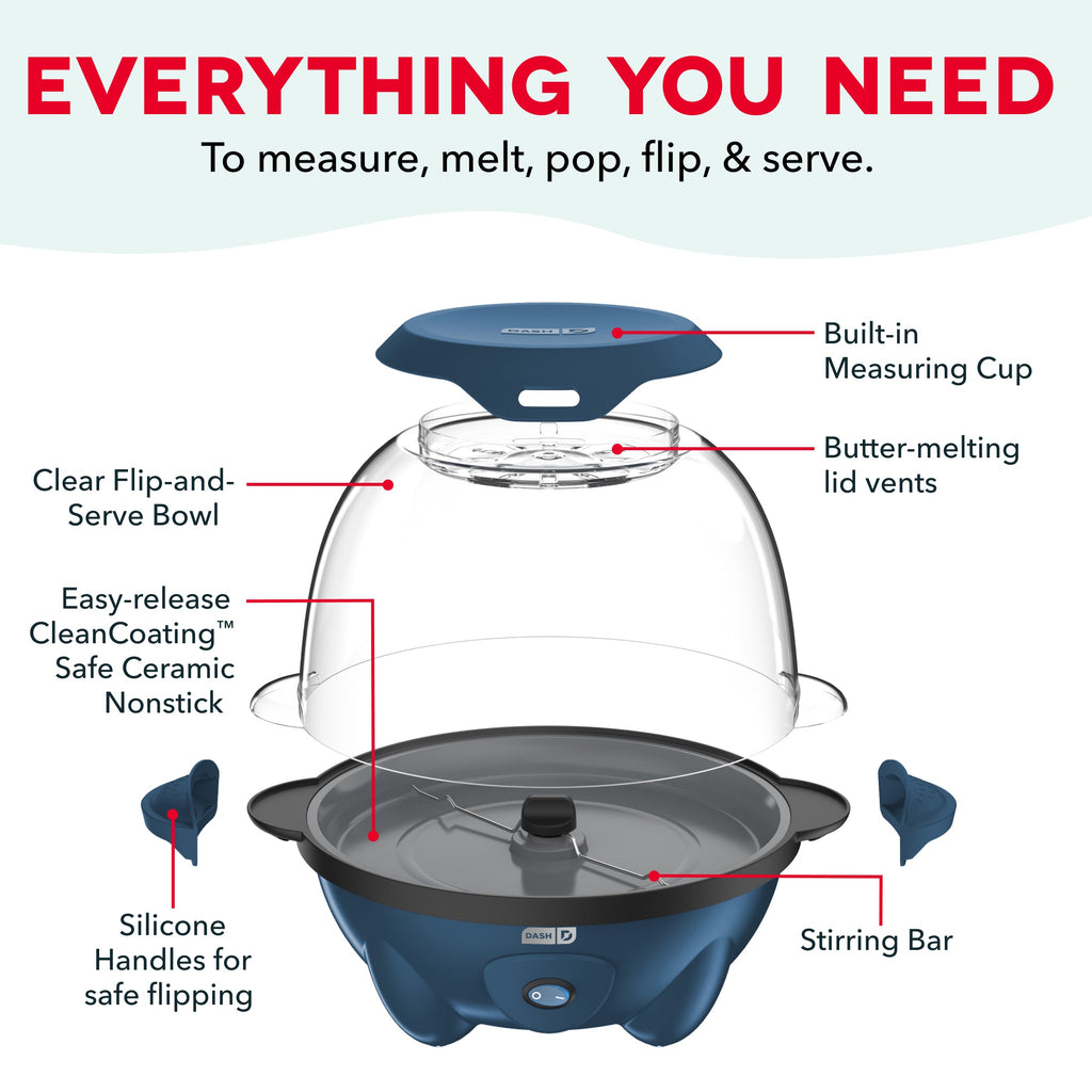 5QT SmartStore Stirring Popcorn Maker Q3