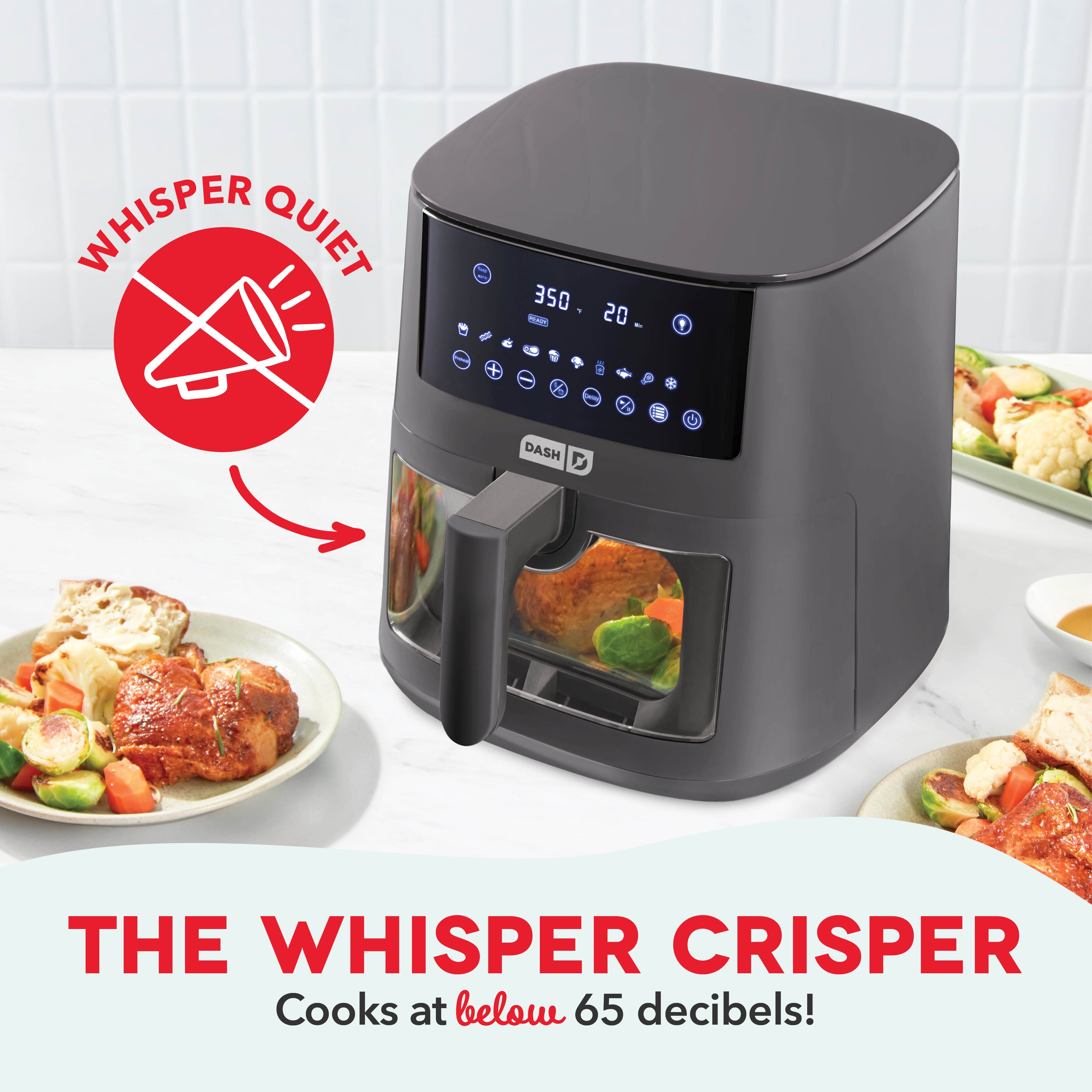 7qt Clear View Digital Air Fryer B7