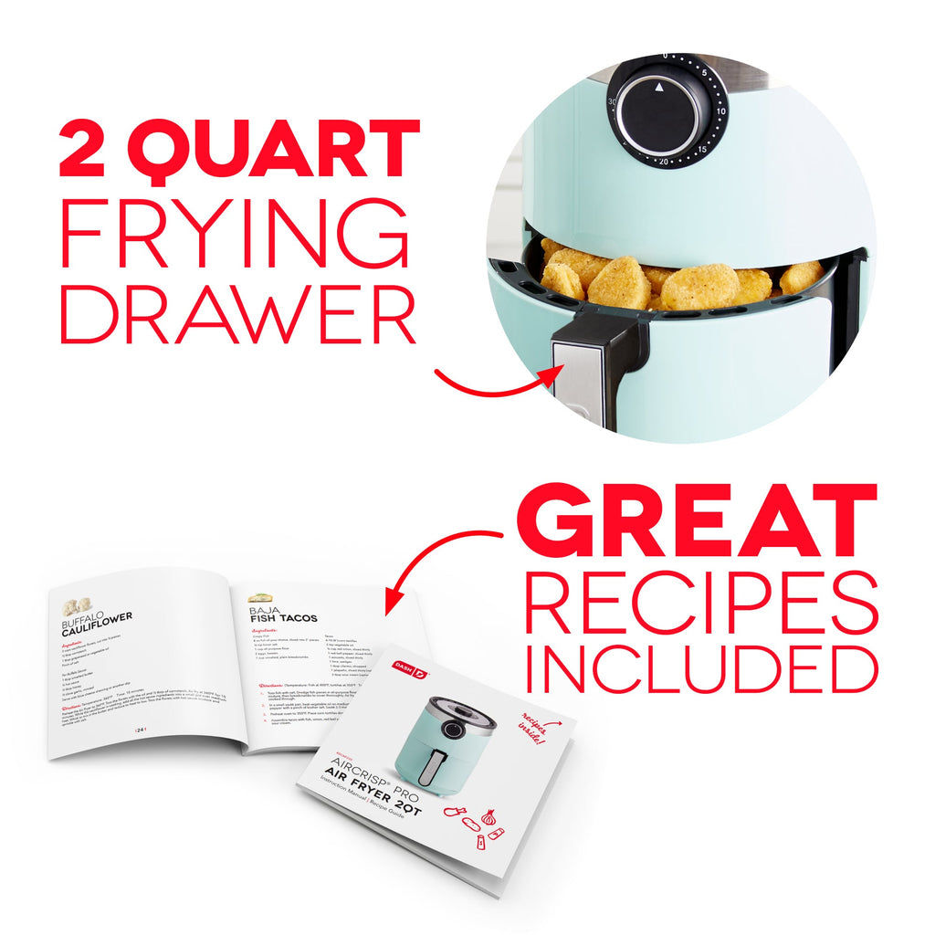 Aircrisp Pro Compact Air Fryer 2Qt. U1
