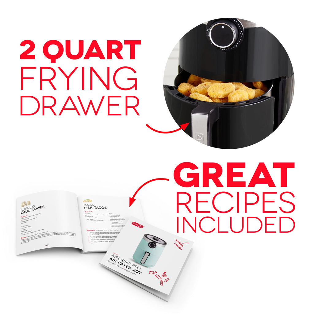 Aircrisp Pro Compact Air Fryer 2Qt. U1