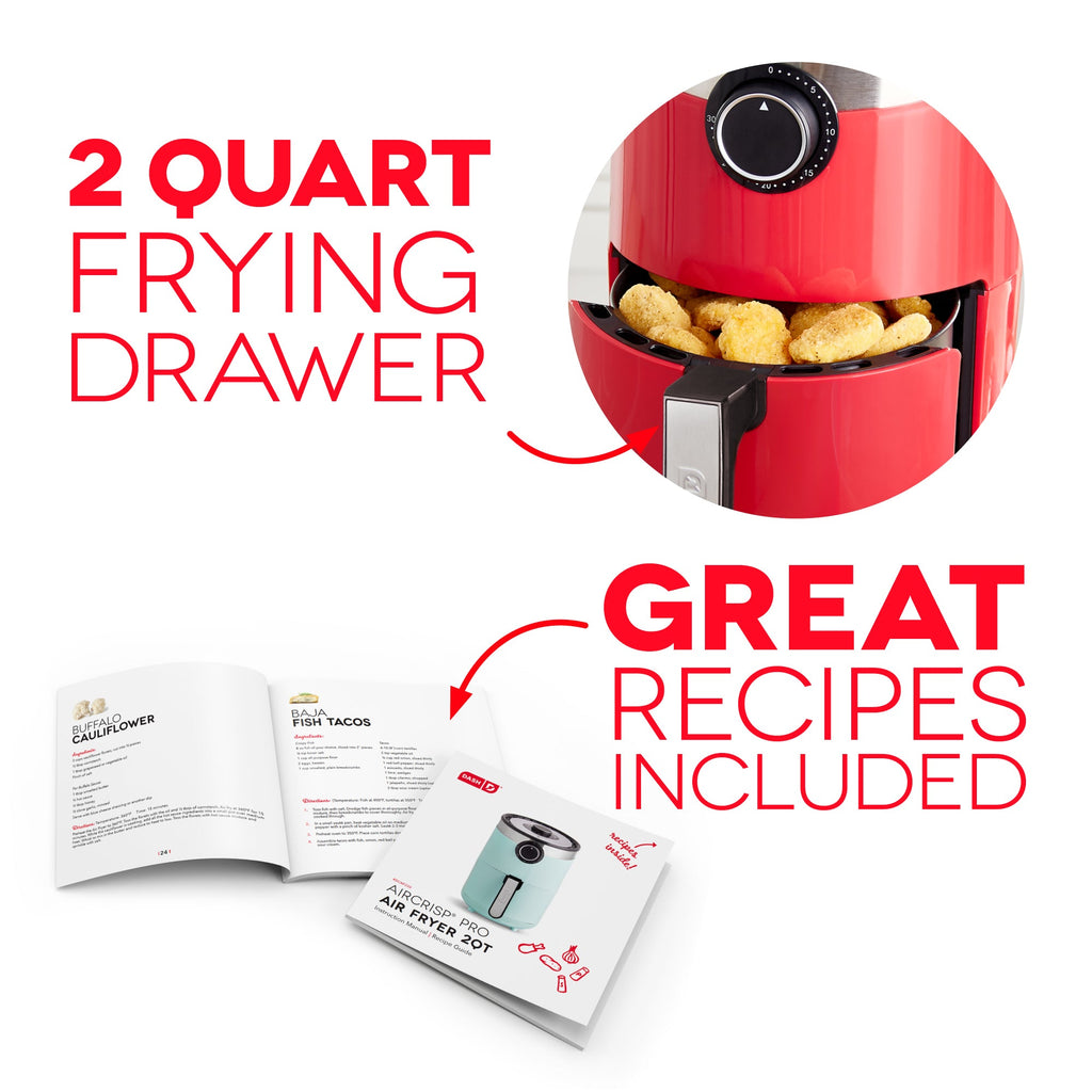 Aircrisp Pro Compact Air Fryer 2Qt. U1