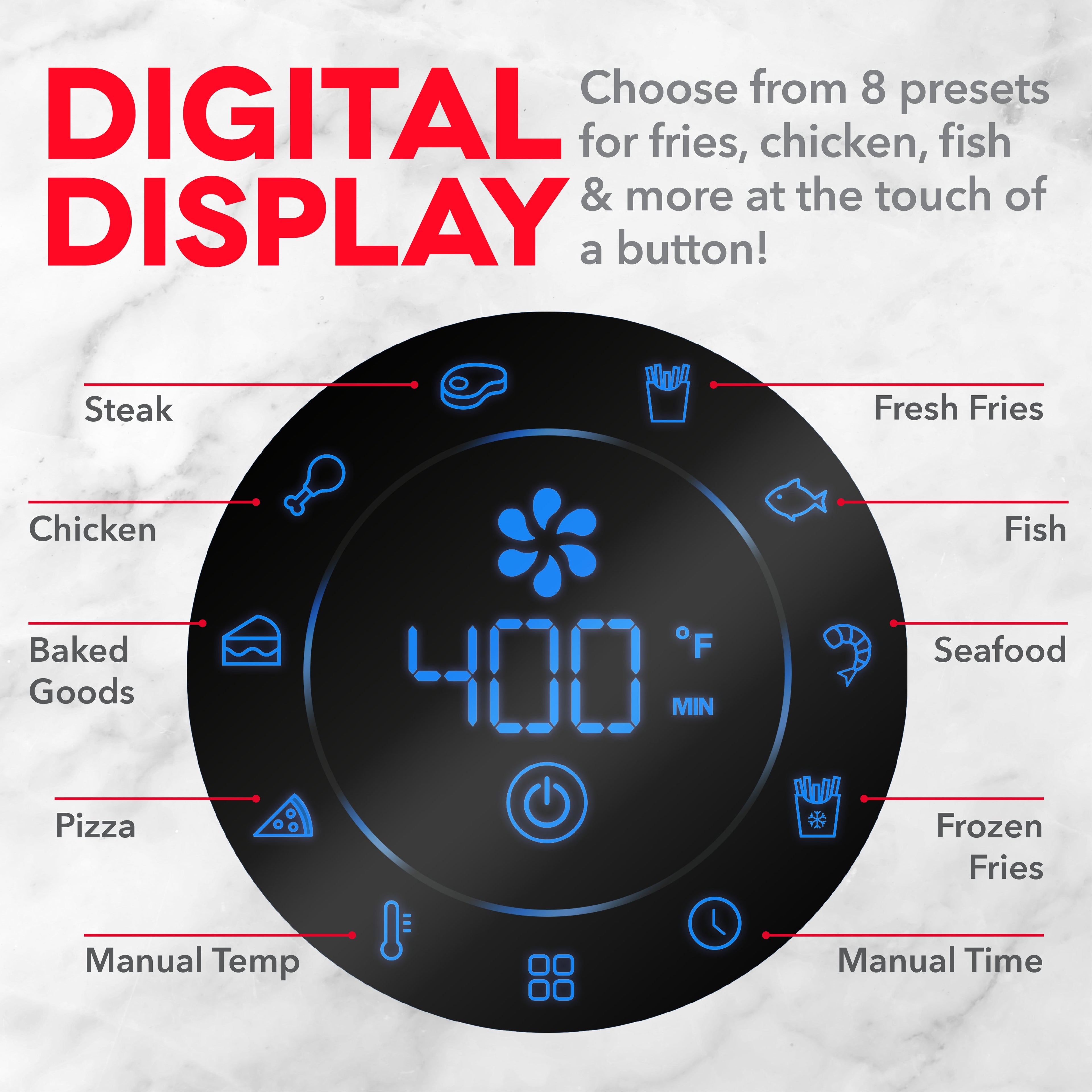 Aircrisp Pro Digital Air Fryer 3Qt. Y6