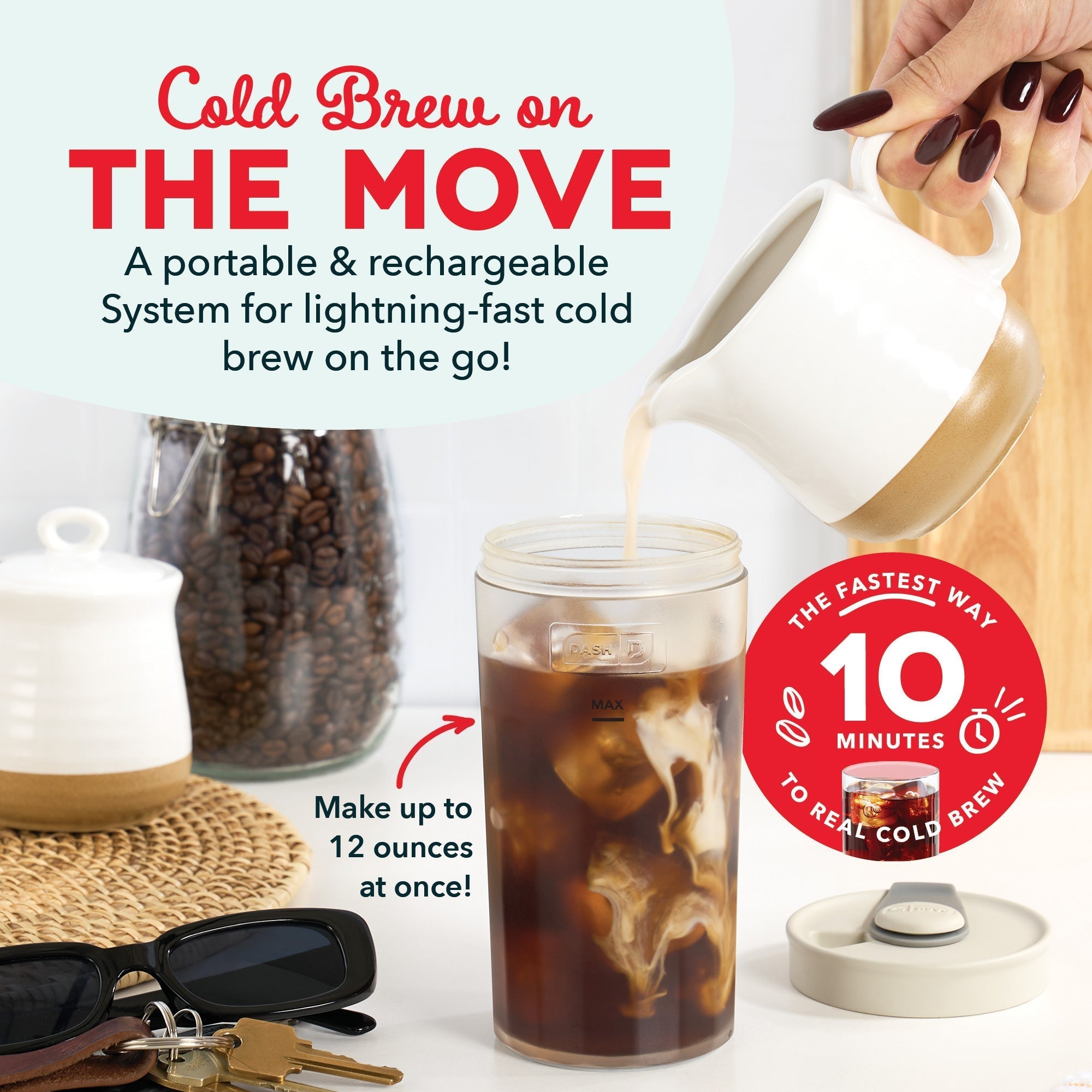 Brew2Go Portable Cold Brew System M6