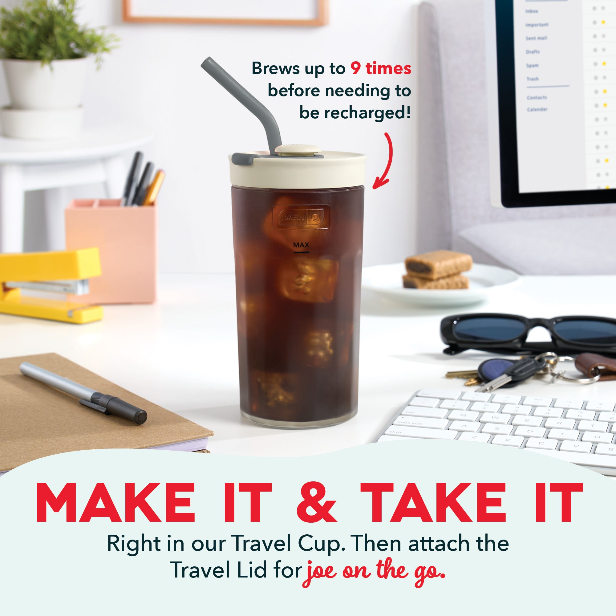 Brew2Go Portable Cold Brew System M6