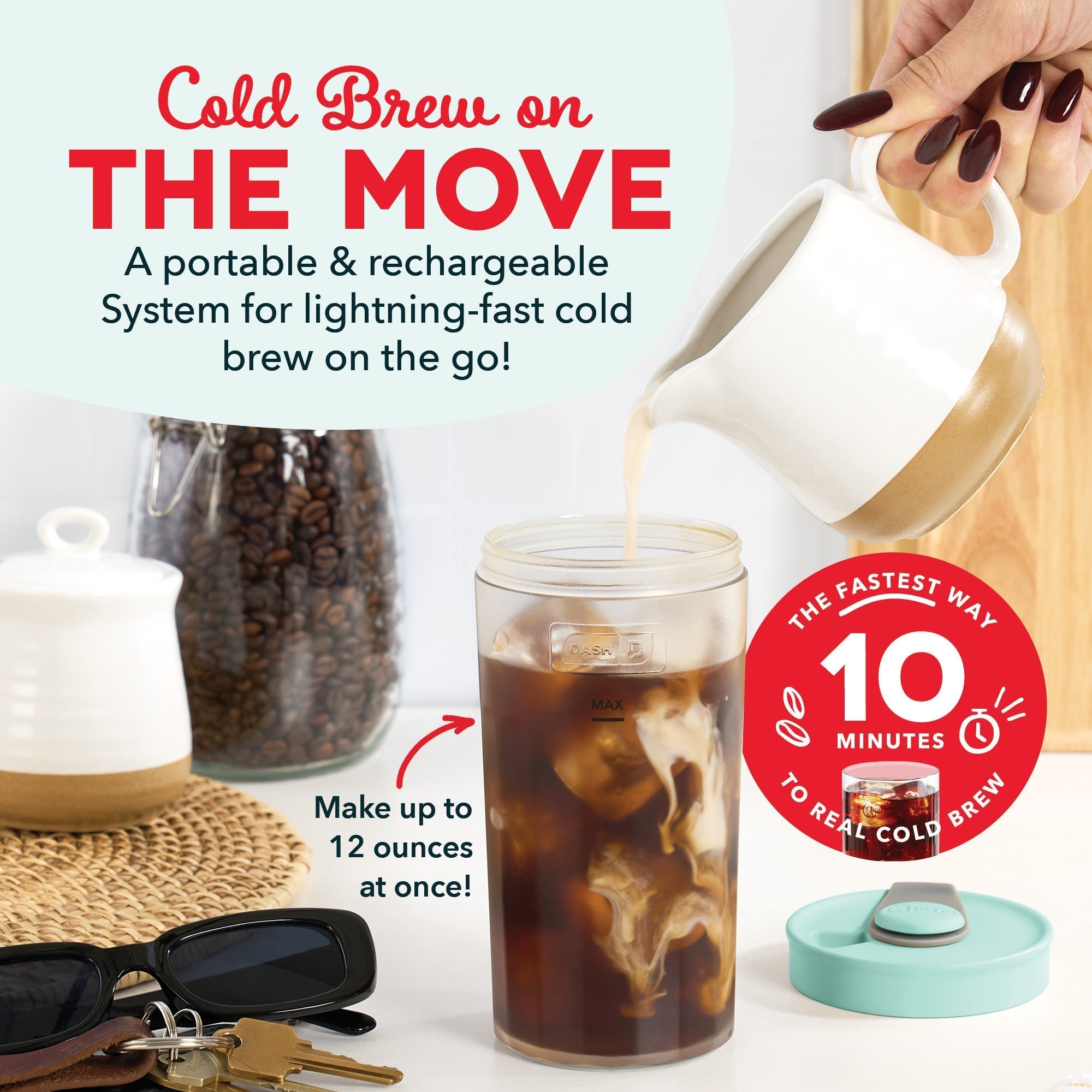 Brew2Go Portable Cold Brew System M6