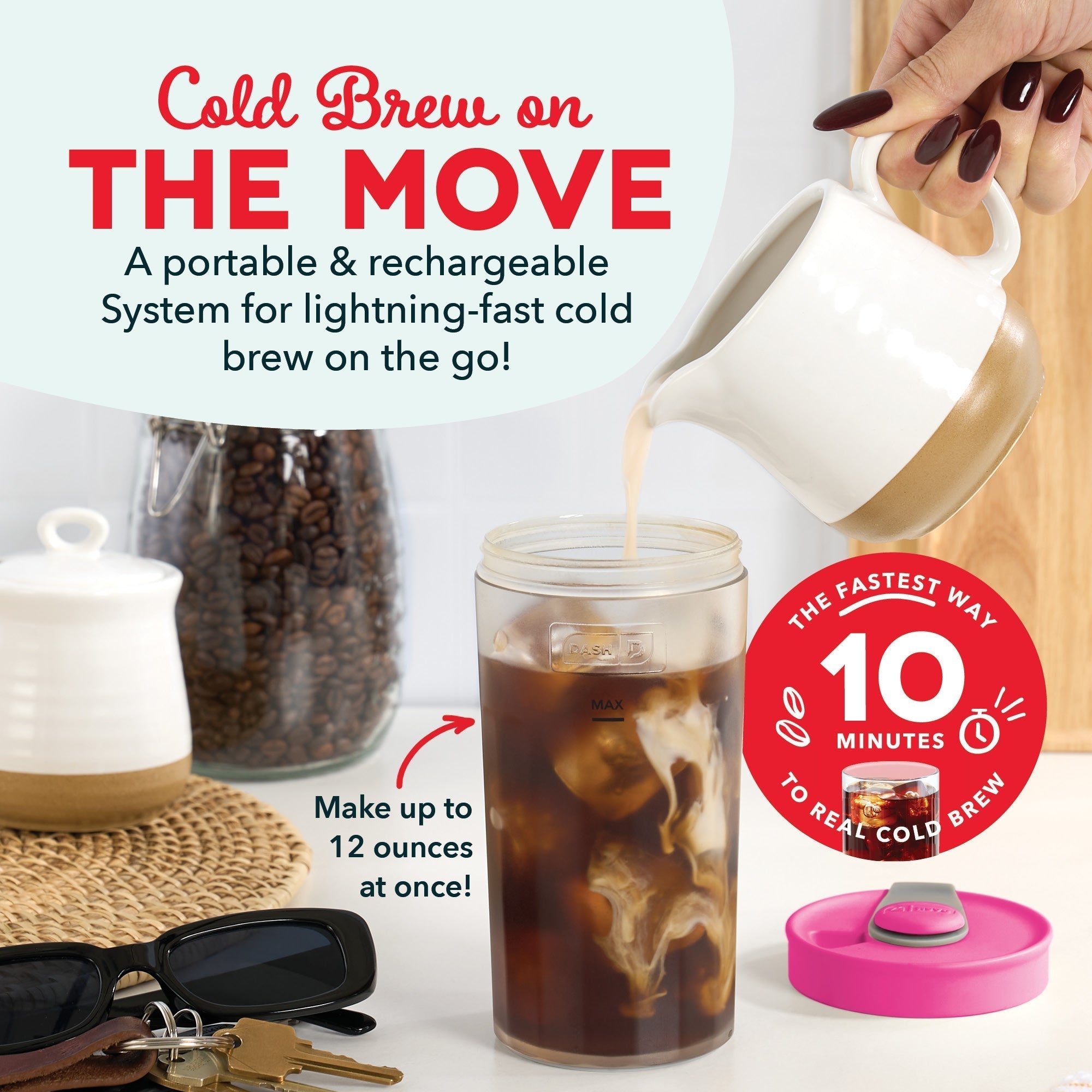 Brew2Go Portable Cold Brew System M6