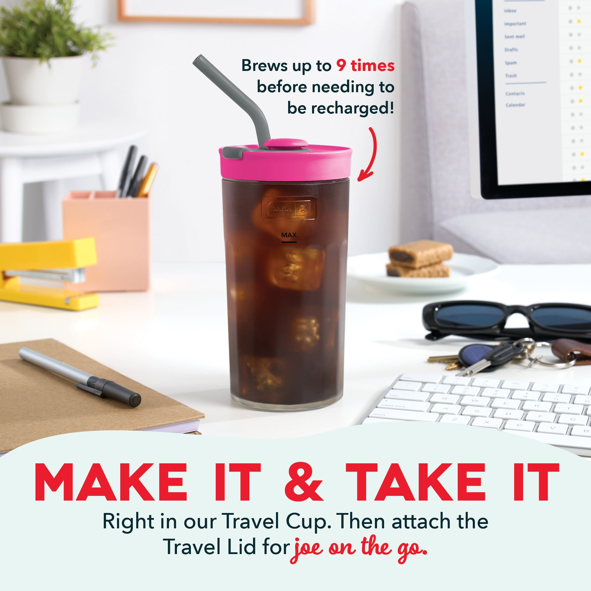 Brew2Go Portable Cold Brew System M6
