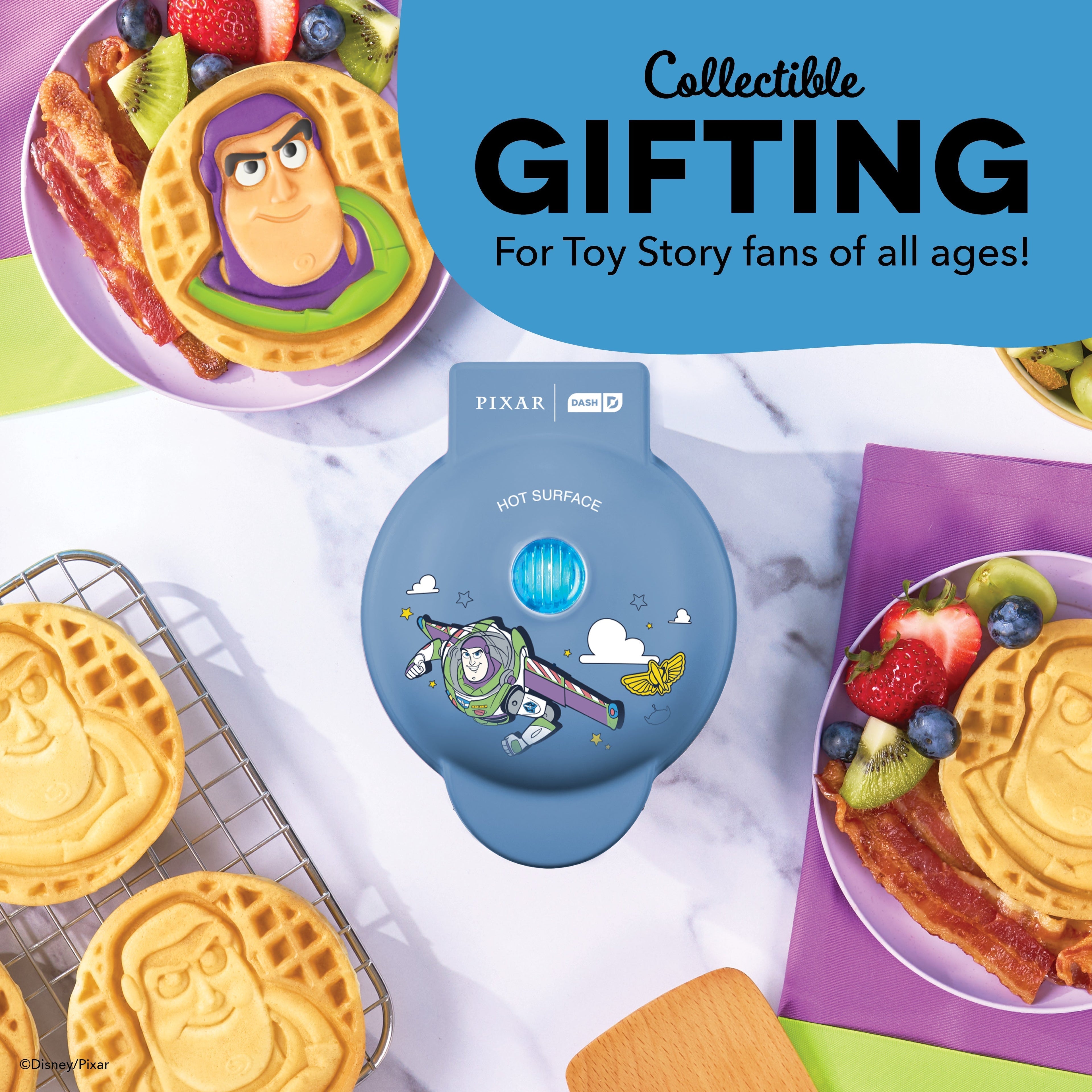 Buzz Lightyear Mini Waffle Maker Q4