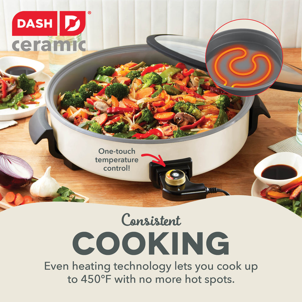 Ceramic Nonstick Family Size Skillet A1