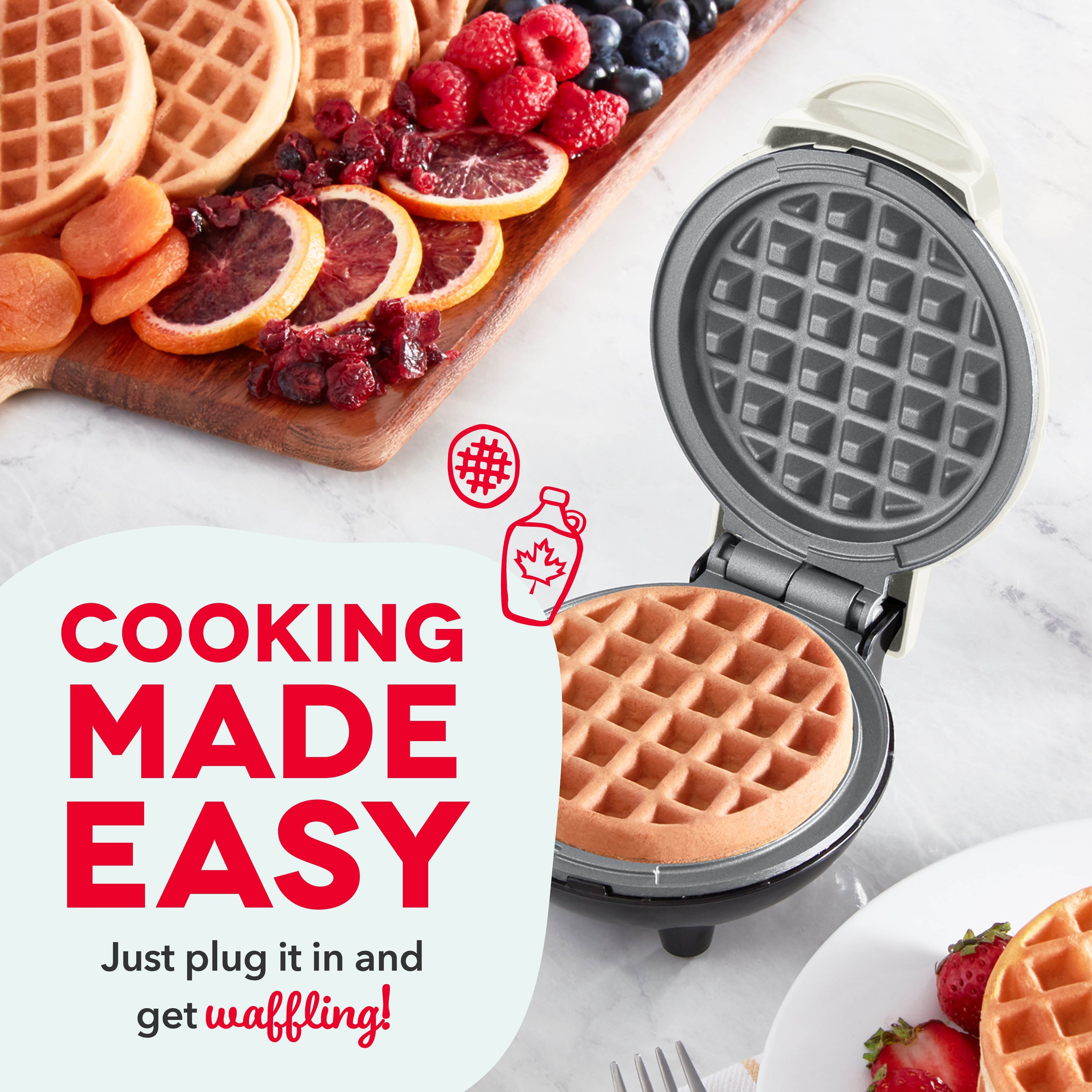 Ceramic Nonstick Mini Waffle Maker Z7