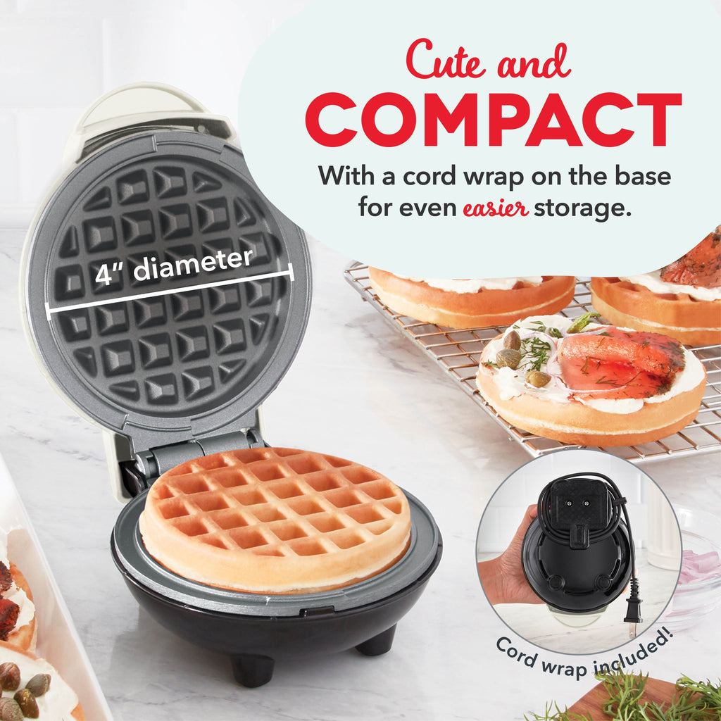 Ceramic Nonstick Mini Waffle Maker Z7