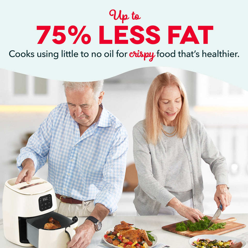 Ceramic Nonstick Tasti-Crisp Digital Air Fryer 2.6 Qt. S7