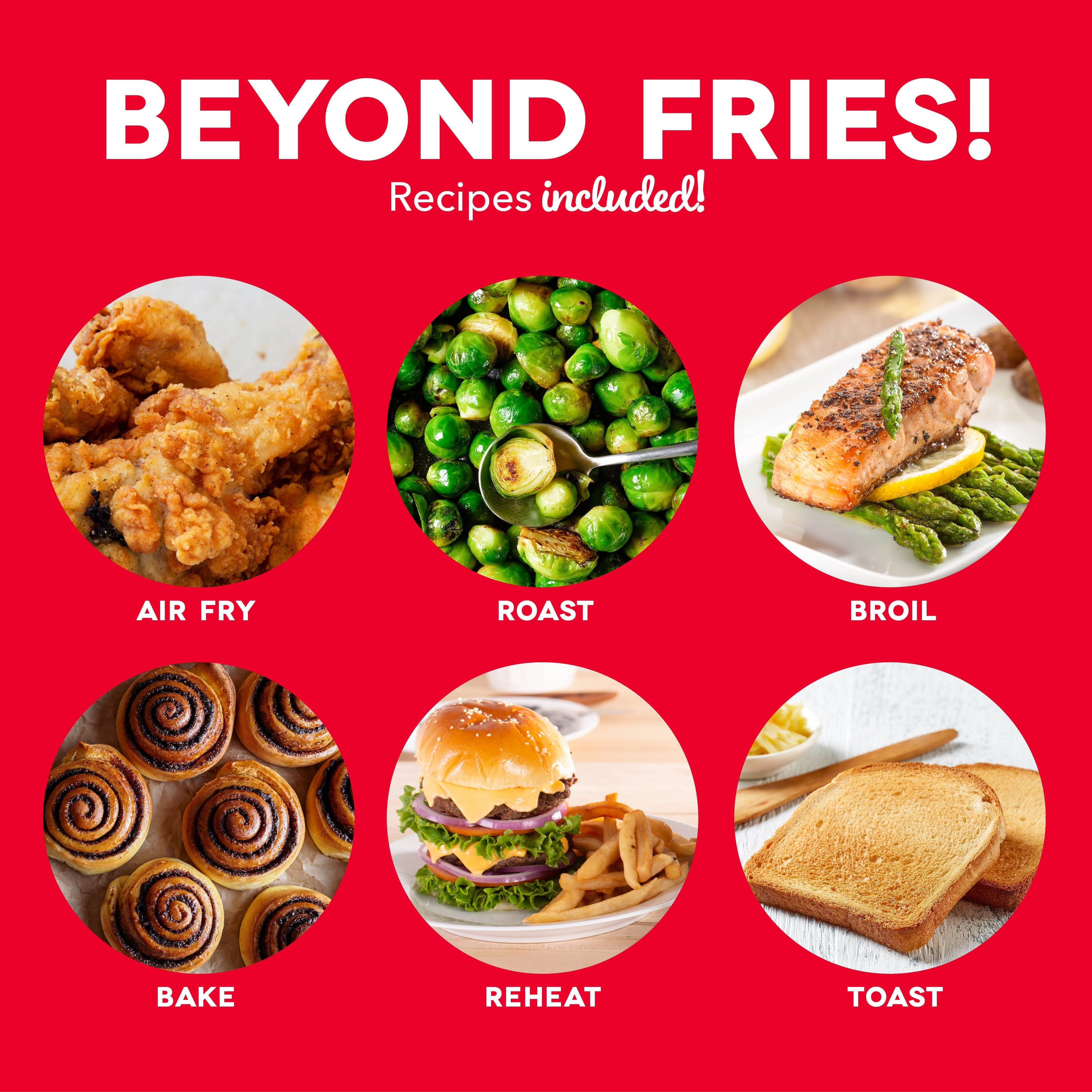 Ceramic Nonstick Tasti-Crisp Digital Air Fryer 2.6 Qt. S7