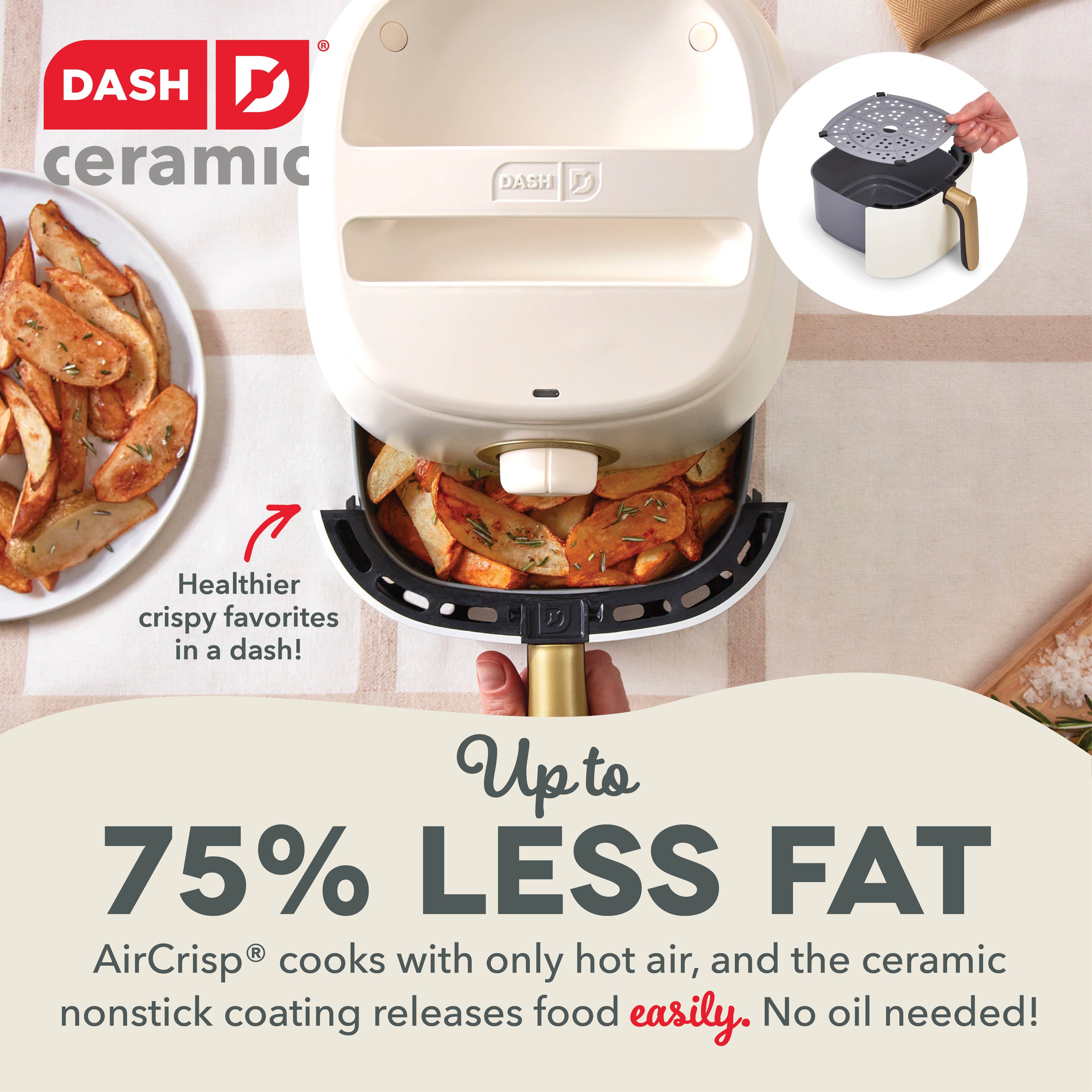 Ceramic Tasti-Crisp Express Air Fryer 2.6QT Z4