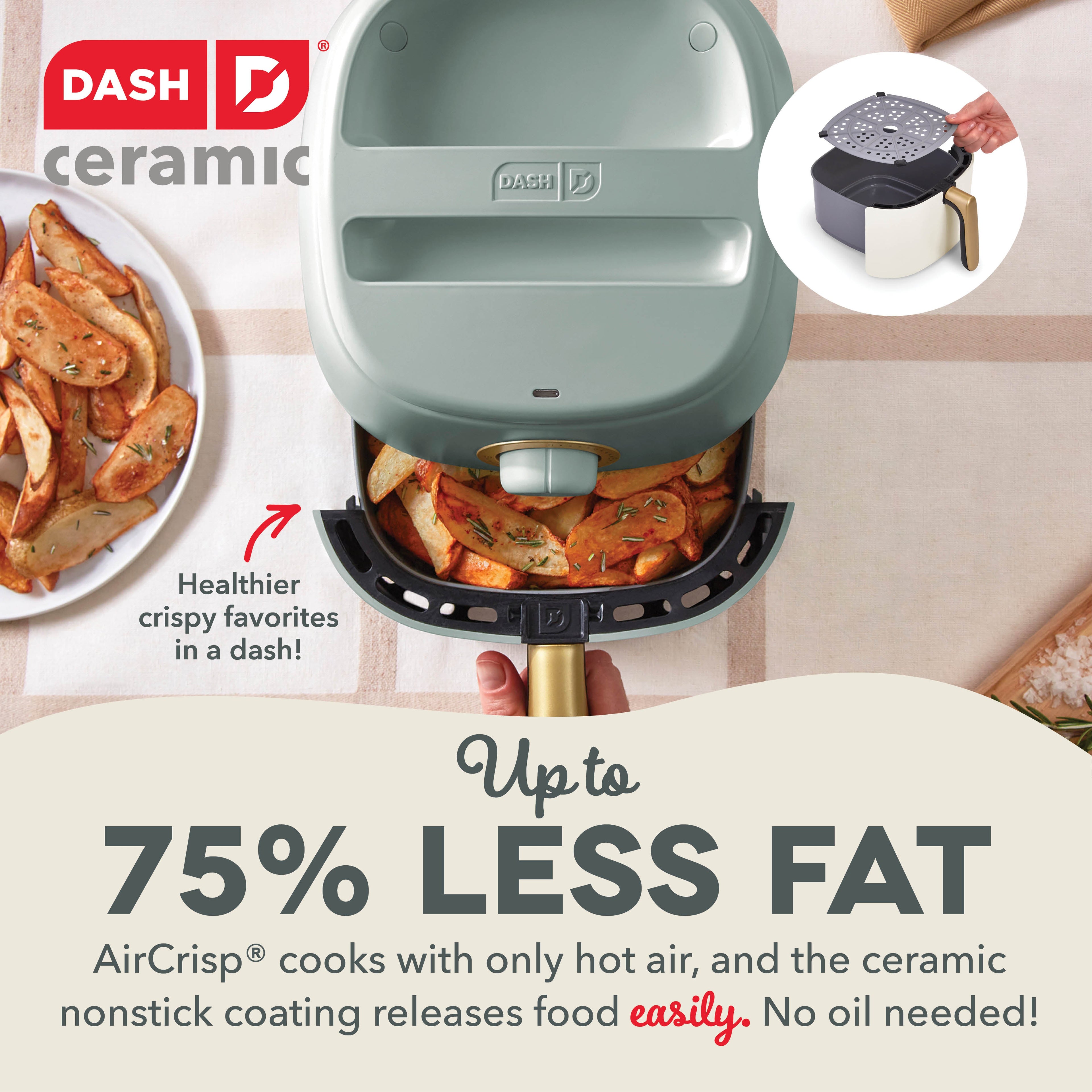 Ceramic Tasti-Crisp Express Air Fryer 2.6QT Z4