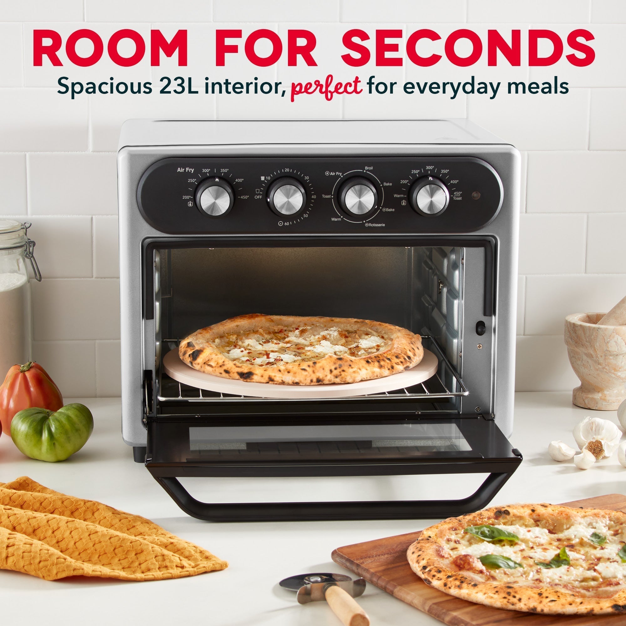 Chef Series Air Fryer Oven With Rotisserie 23L J3