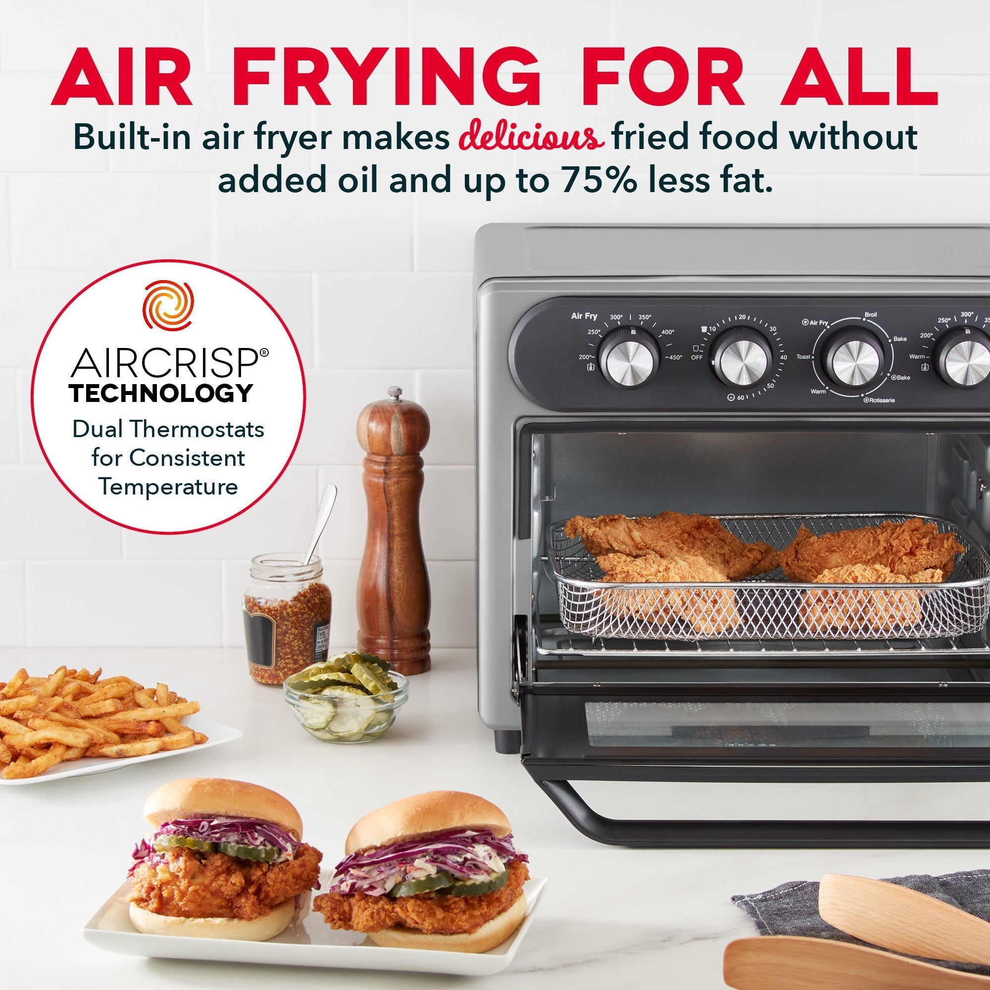 Chef Series Air Fryer Oven With Rotisserie 23L J3