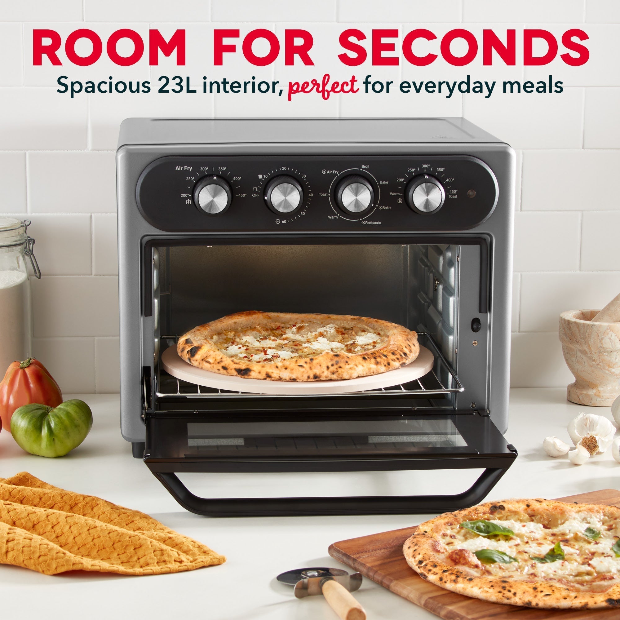 Chef Series Air Fryer Oven With Rotisserie 23L J3