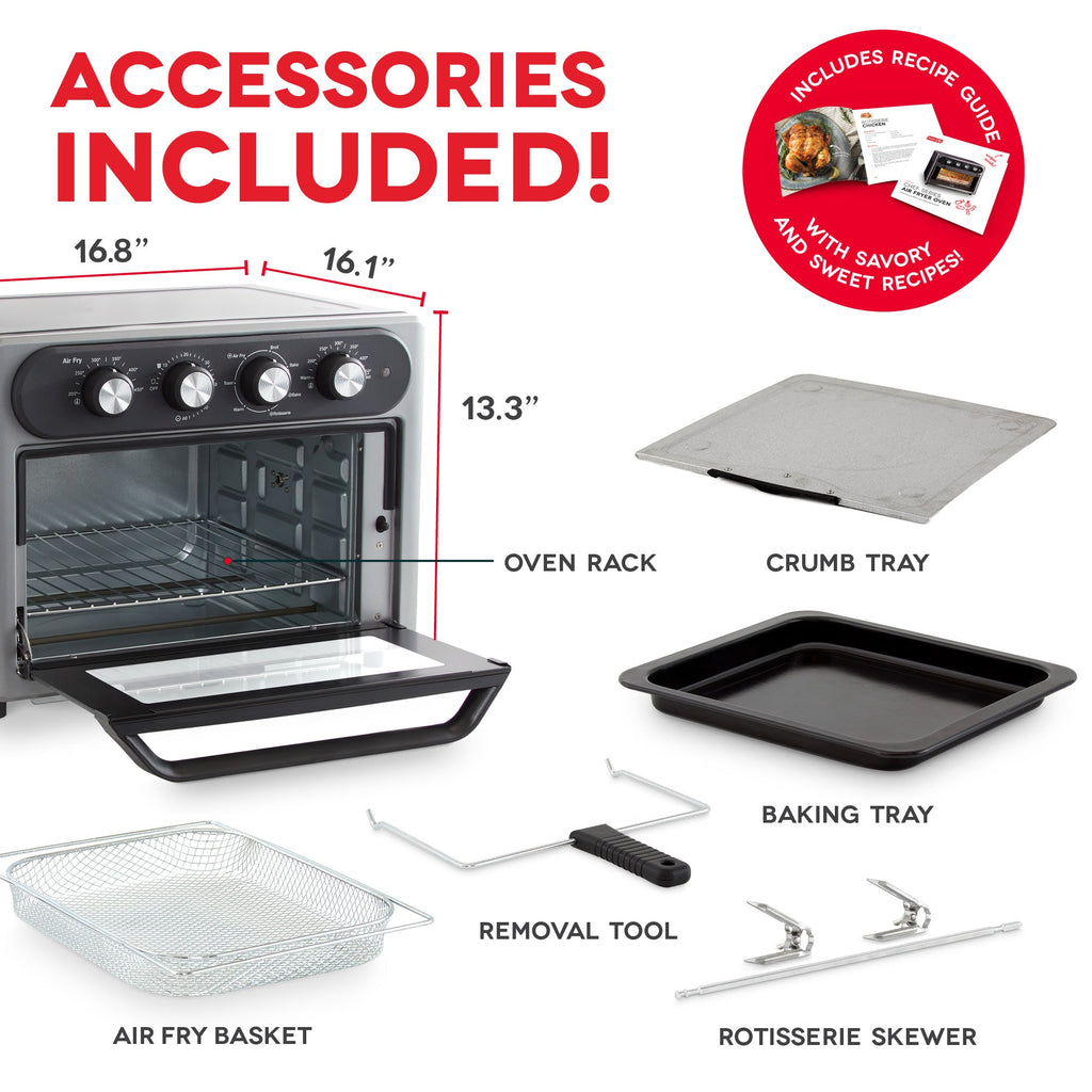 Chef Series Air Fryer Oven With Rotisserie 23L J3
