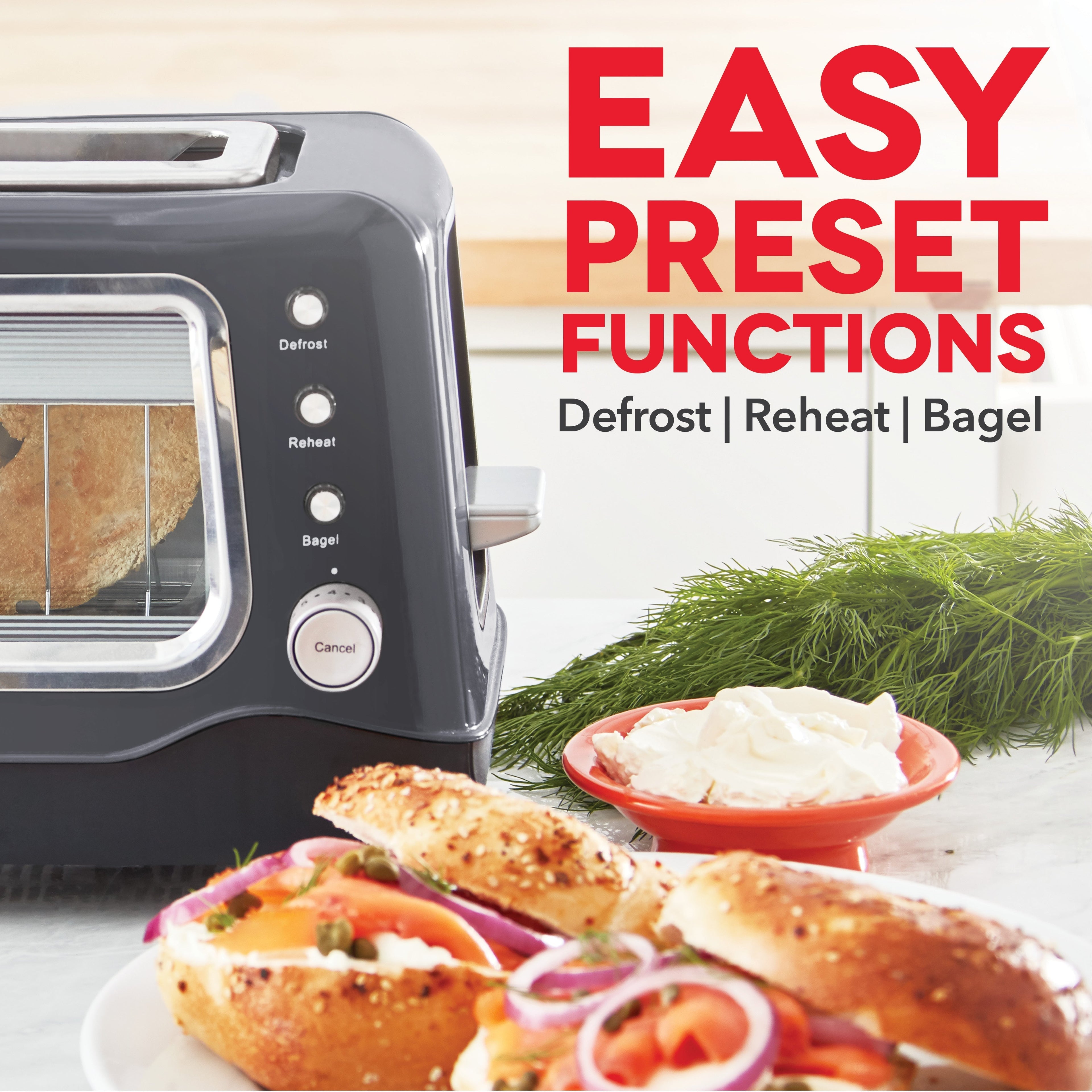Clear View Toaster X8