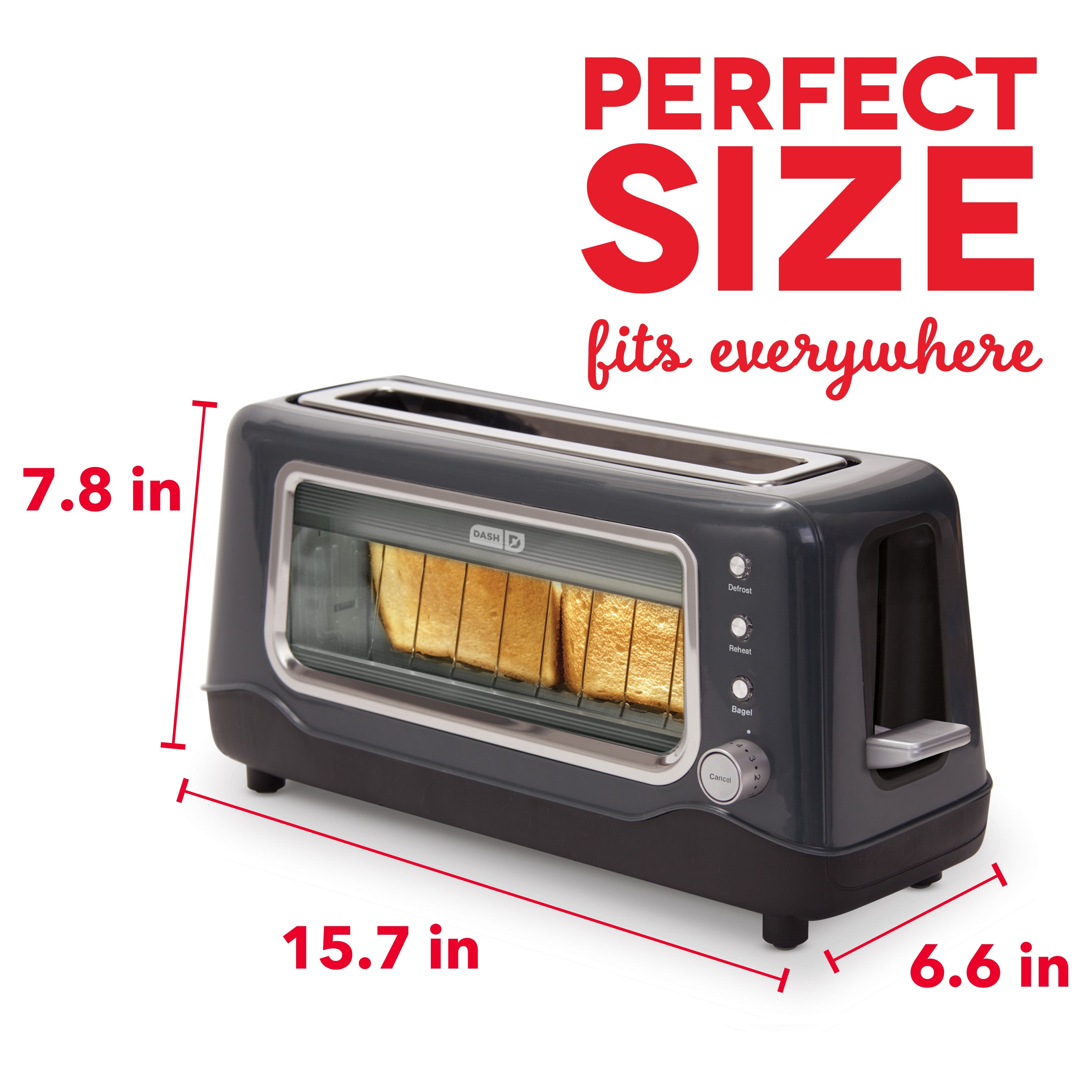 Clear View Toaster X8