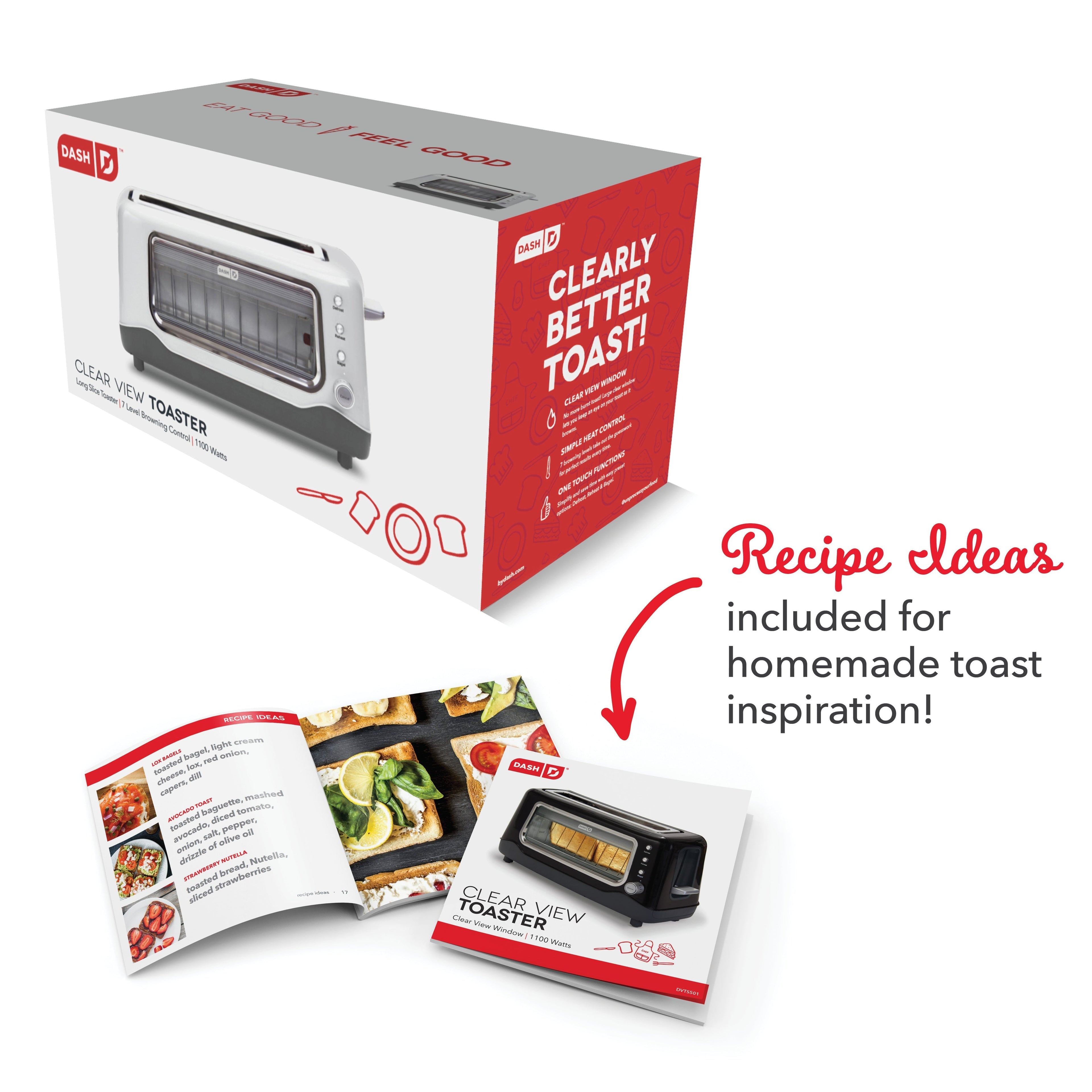 Clear View Toaster X8