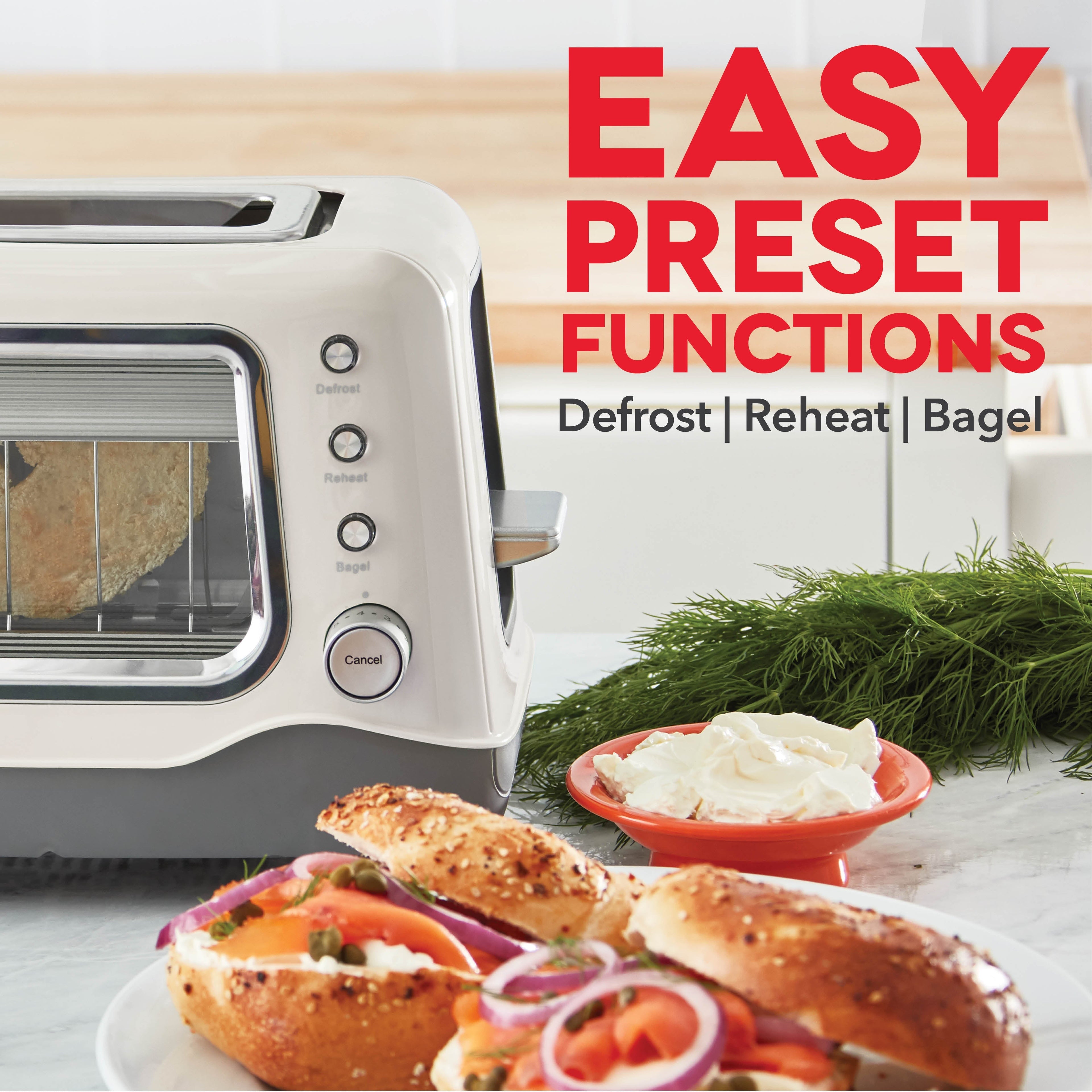 Clear View Toaster X8