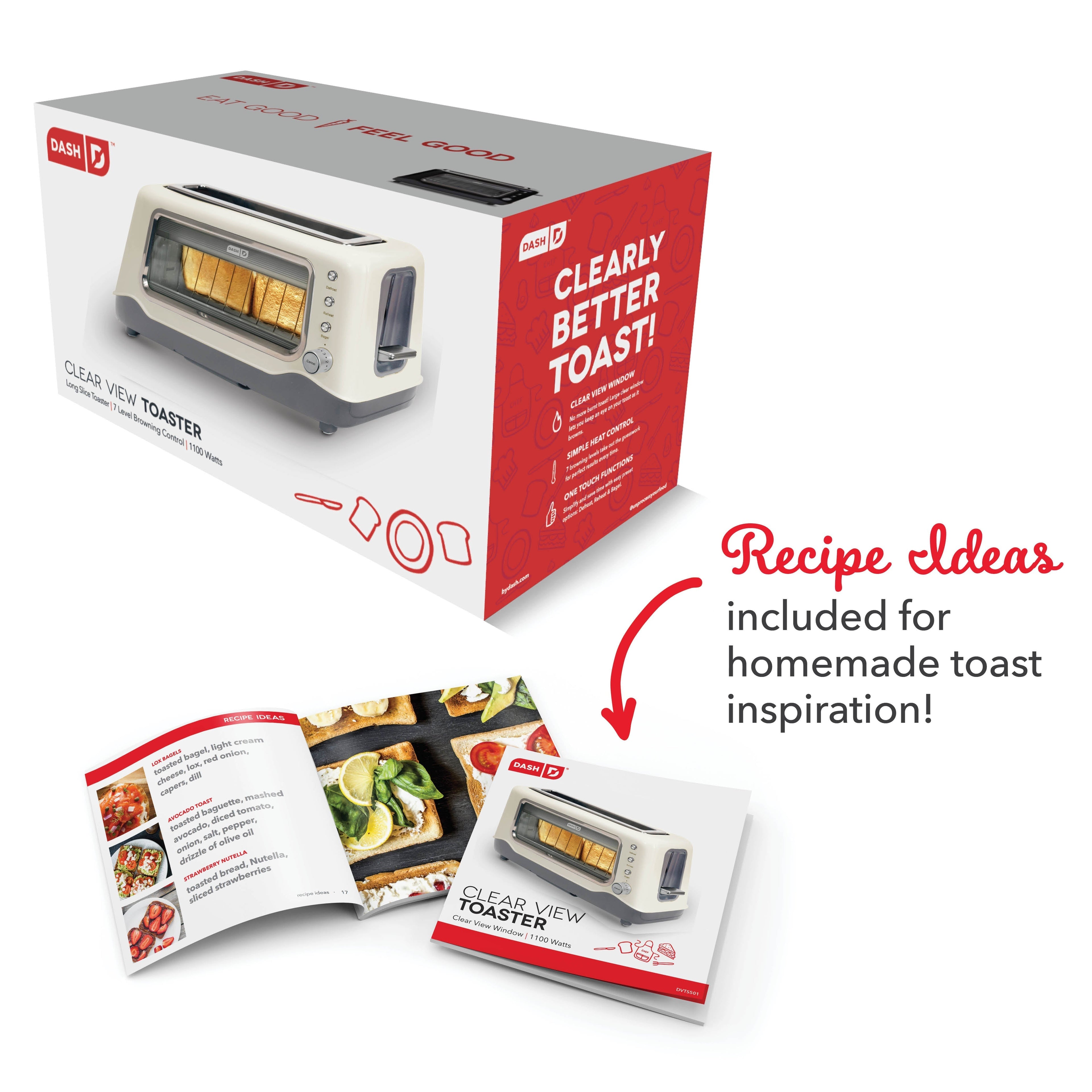 Clear View Toaster X8