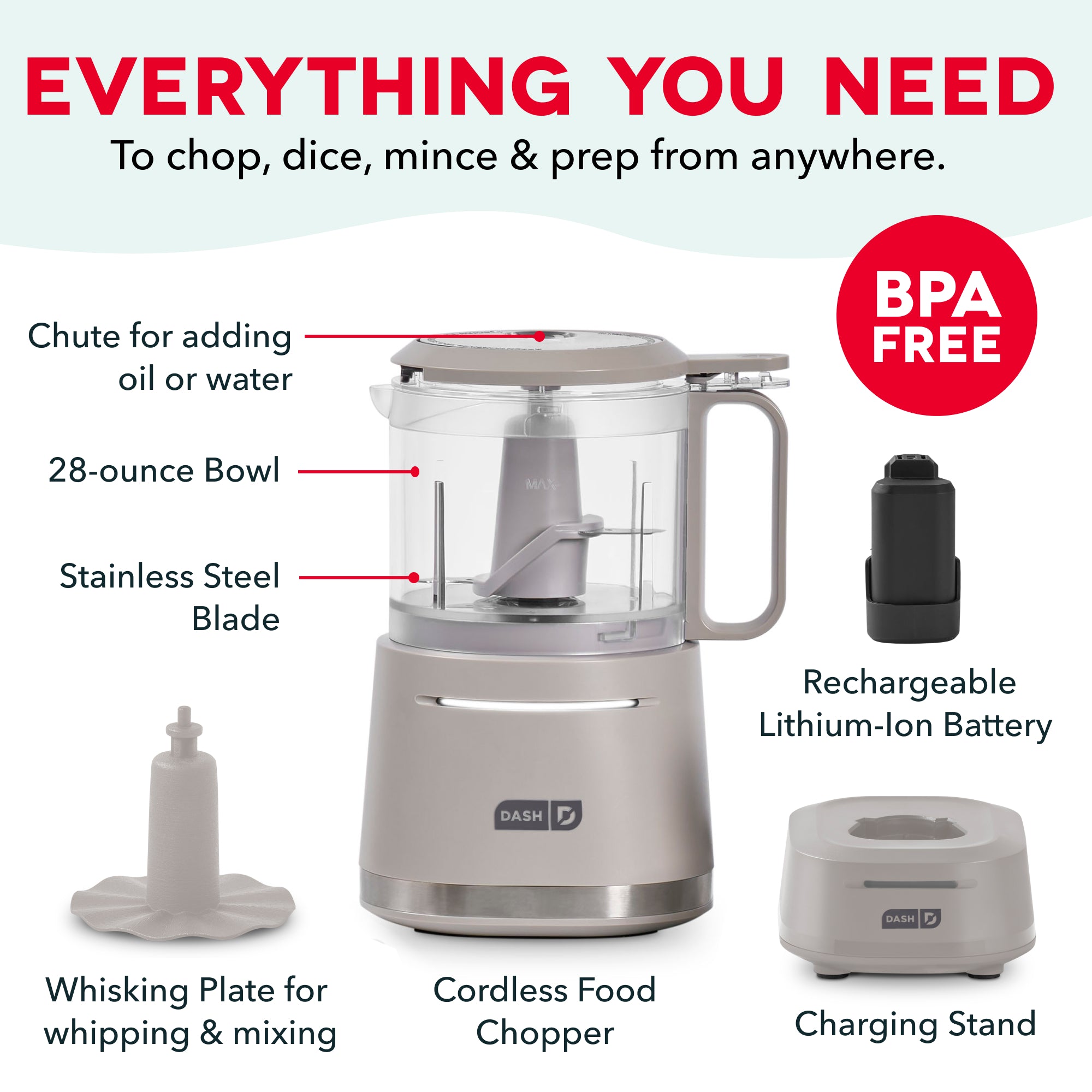 Cordless Food Chopper H4