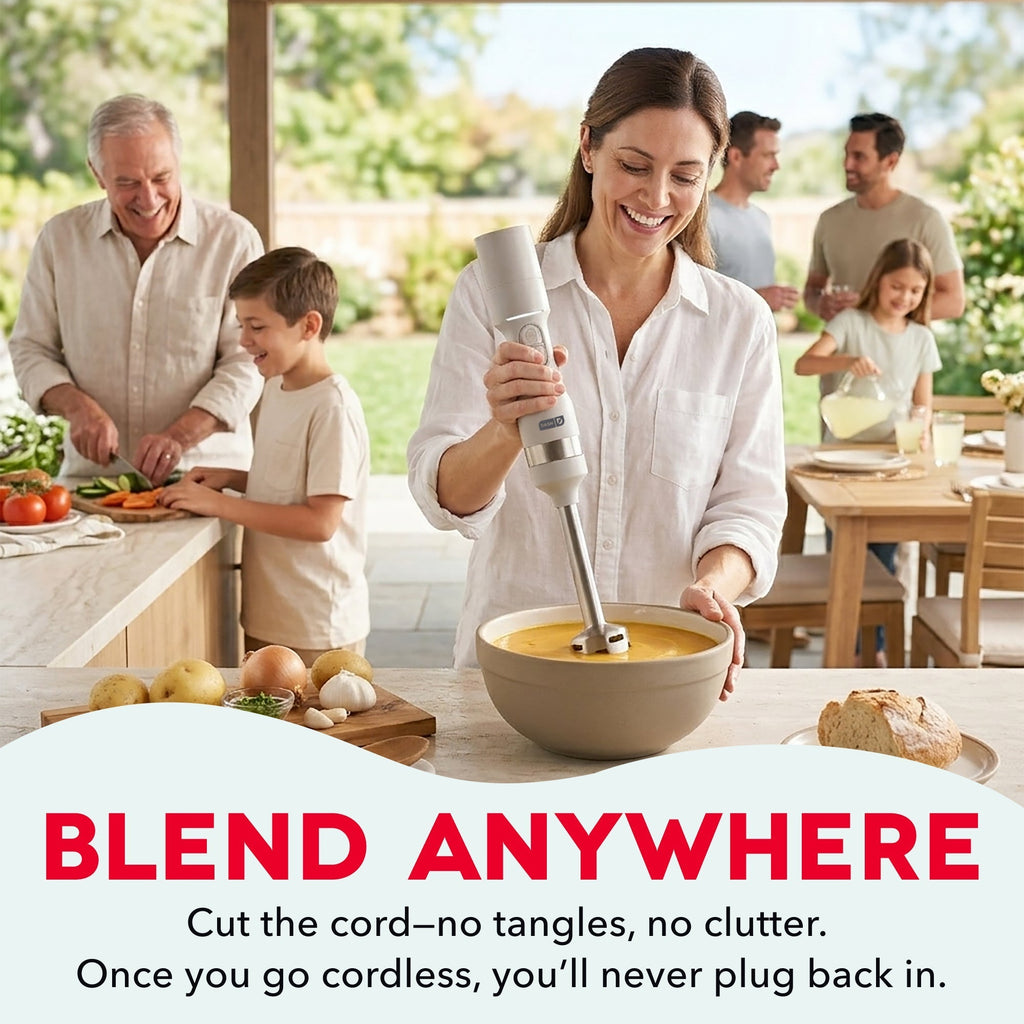 Cordless Immersion Blender T5