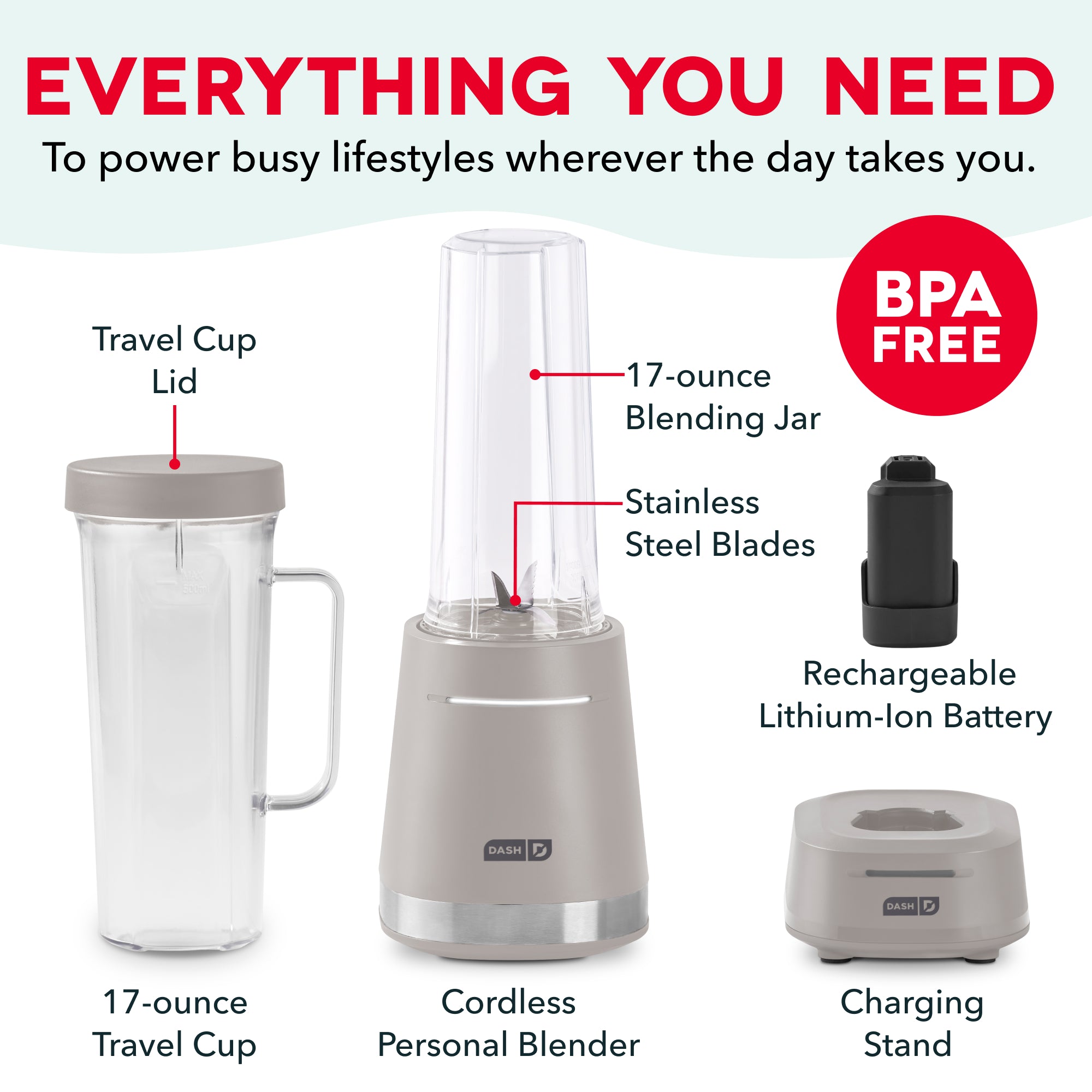 Cordless Personal Blender O9