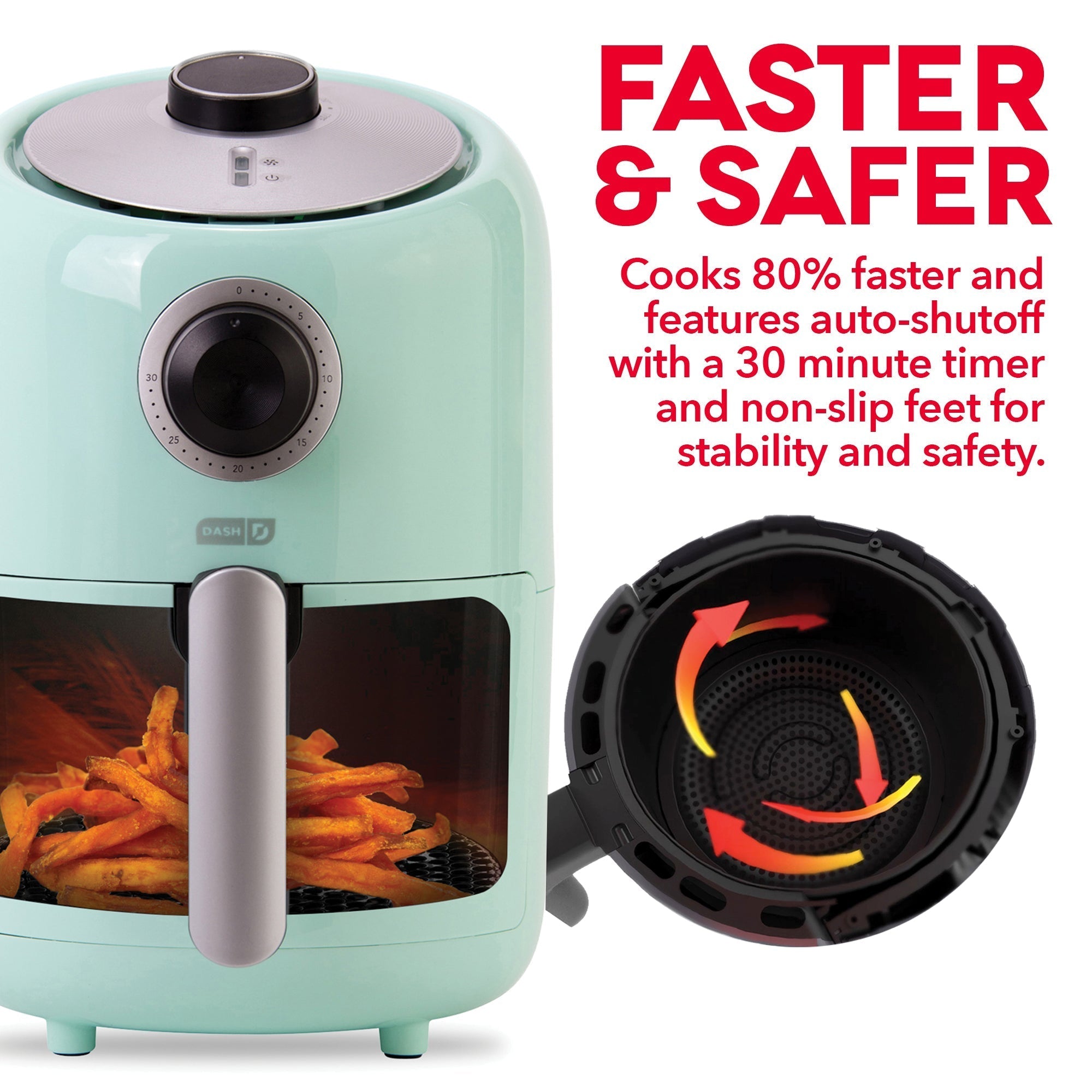 Compact Air Fryer 2Qt. T8