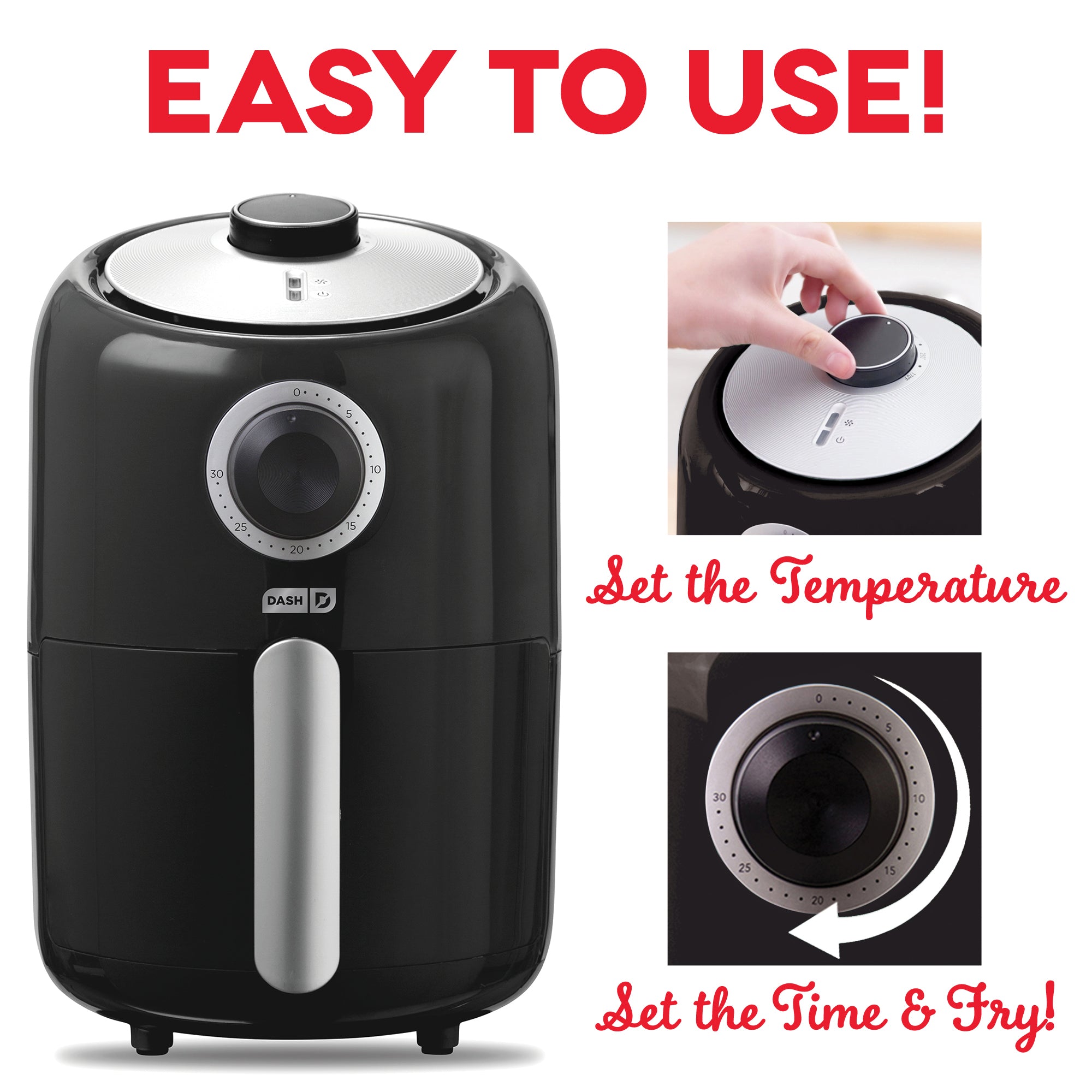 Compact Air Fryer 2Qt. T8