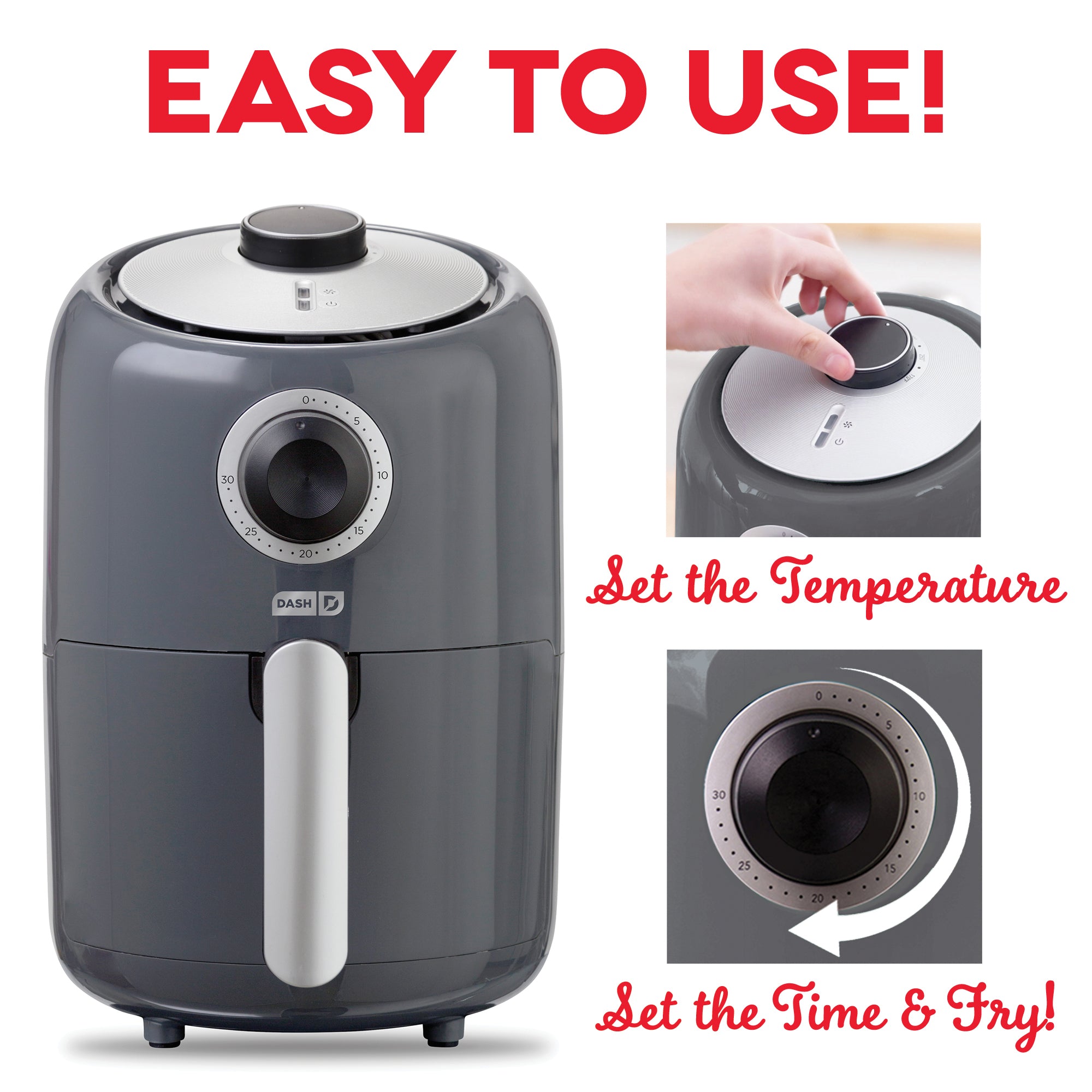 Compact Air Fryer 2Qt. T8