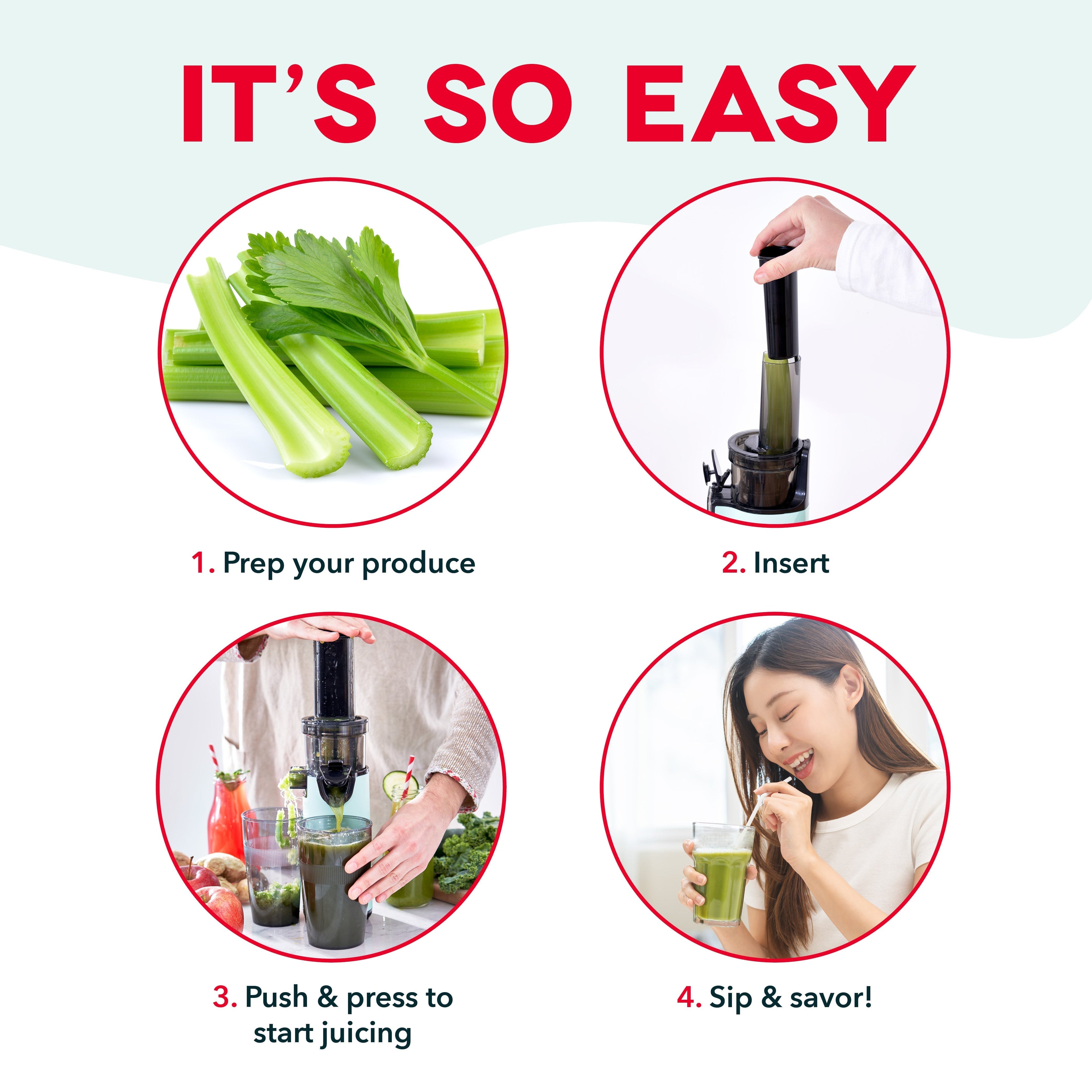 Compact Cold Press Power Juicer A3