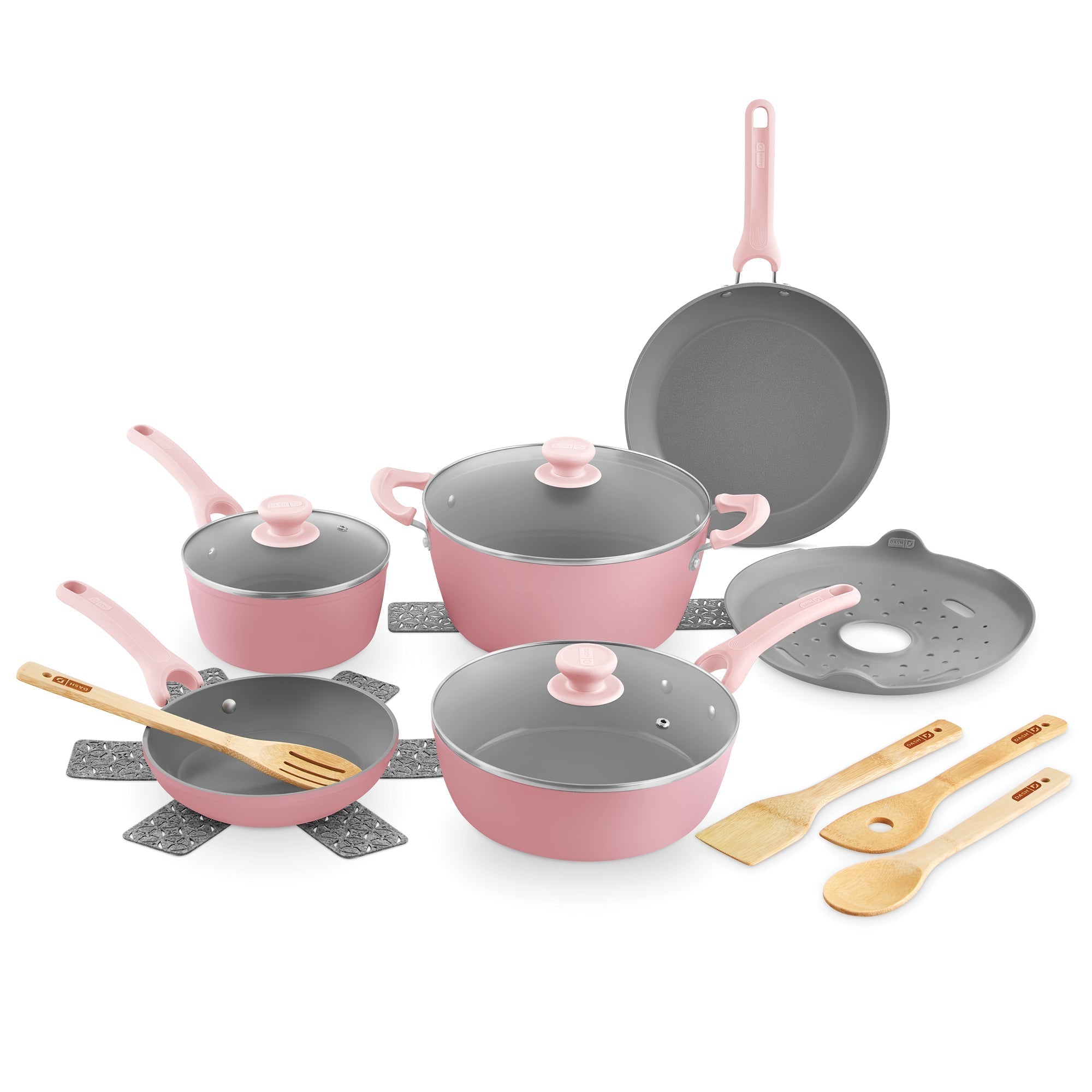 Dream Green Recycled Aluminum 15pc Cookware Set F0