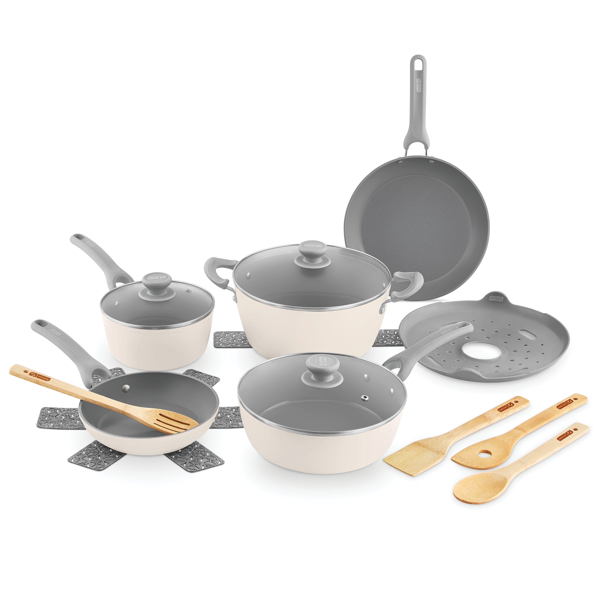 Dream Green Recycled Aluminum 15pc Cookware Set F0