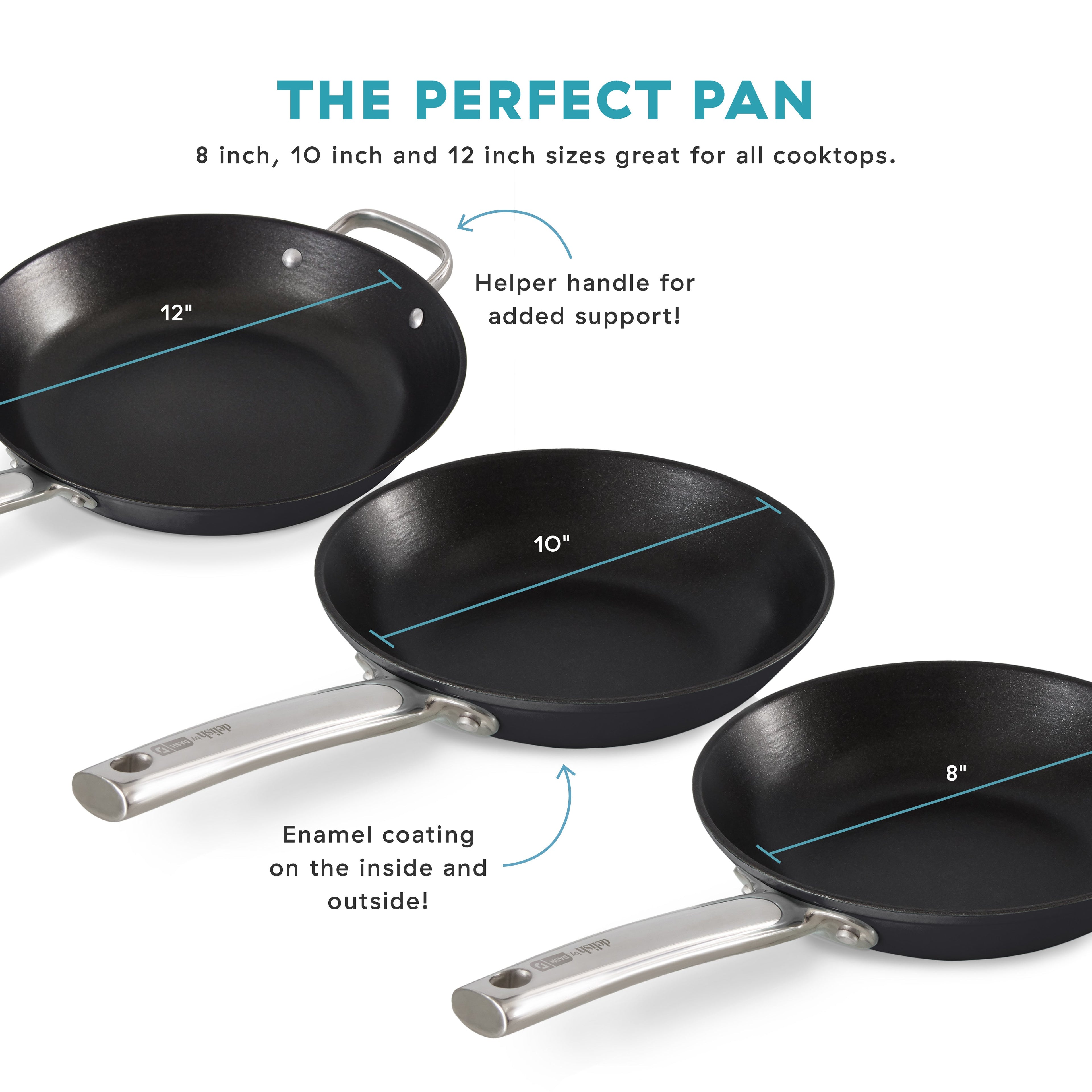 10" Lightweight Cast Iron Skillet W5